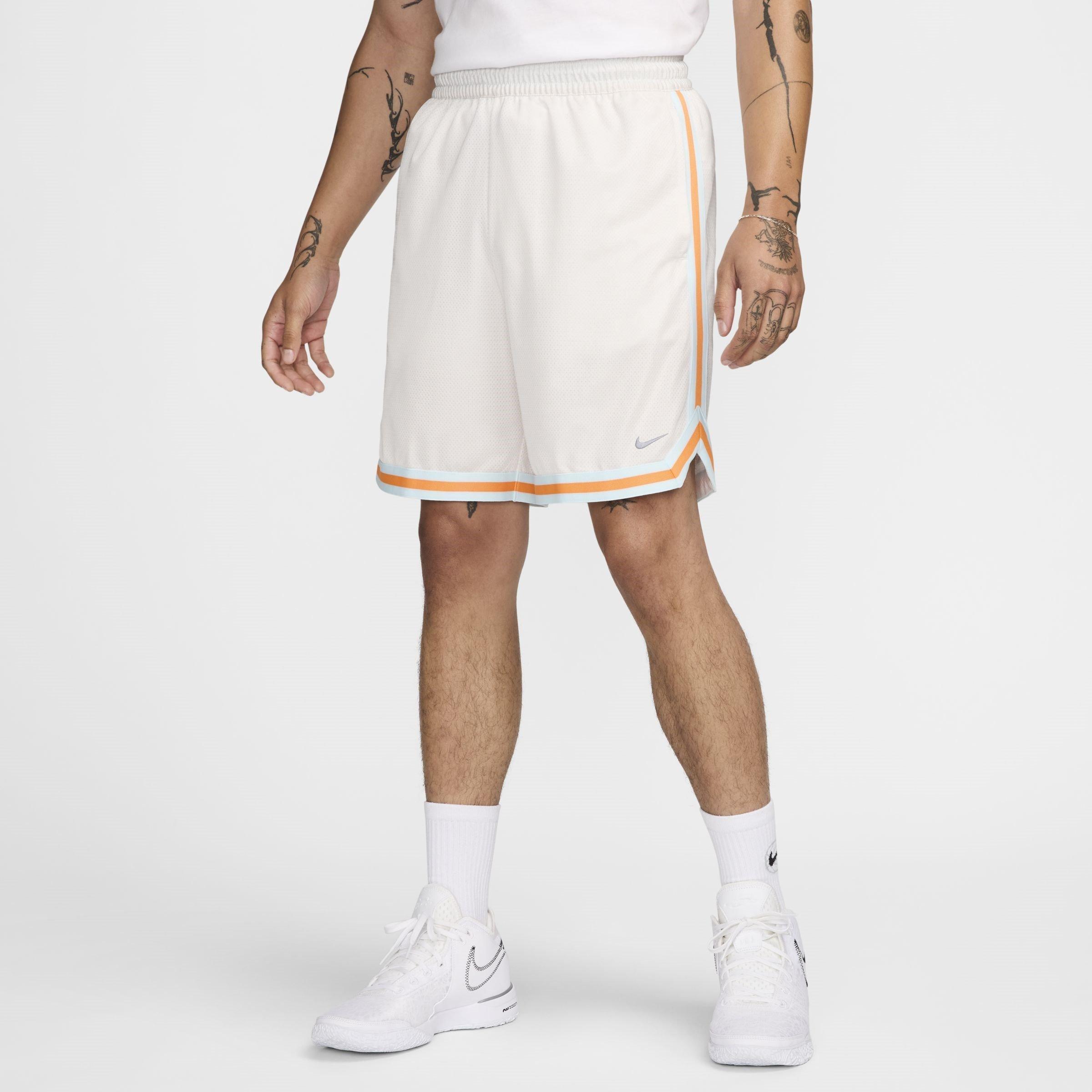 Phantom/Blue - Nike - DNA Dri-FIT 8 Basketball Shorts Mens - 3
