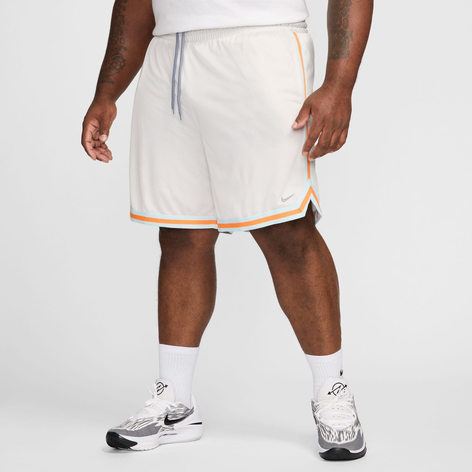Phantom/Blue - Nike - DNA Dri-FIT 8 Basketball Shorts Mens - 10