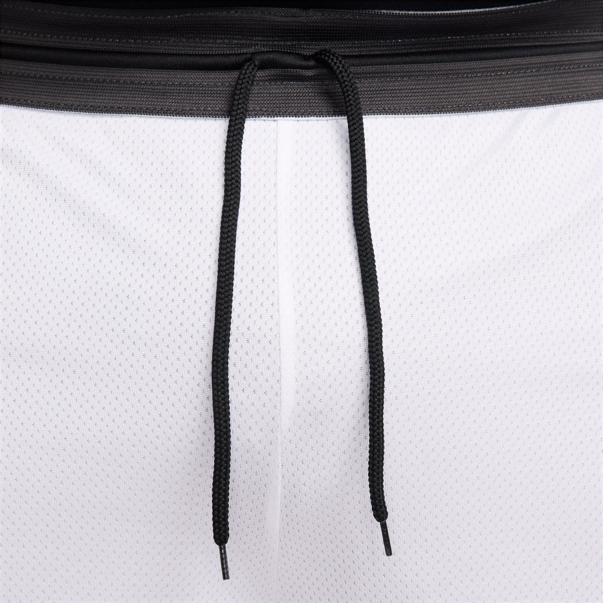 White/Black - Nike - DNA Dri-FIT 8 Basketball Shorts Mens - 12
