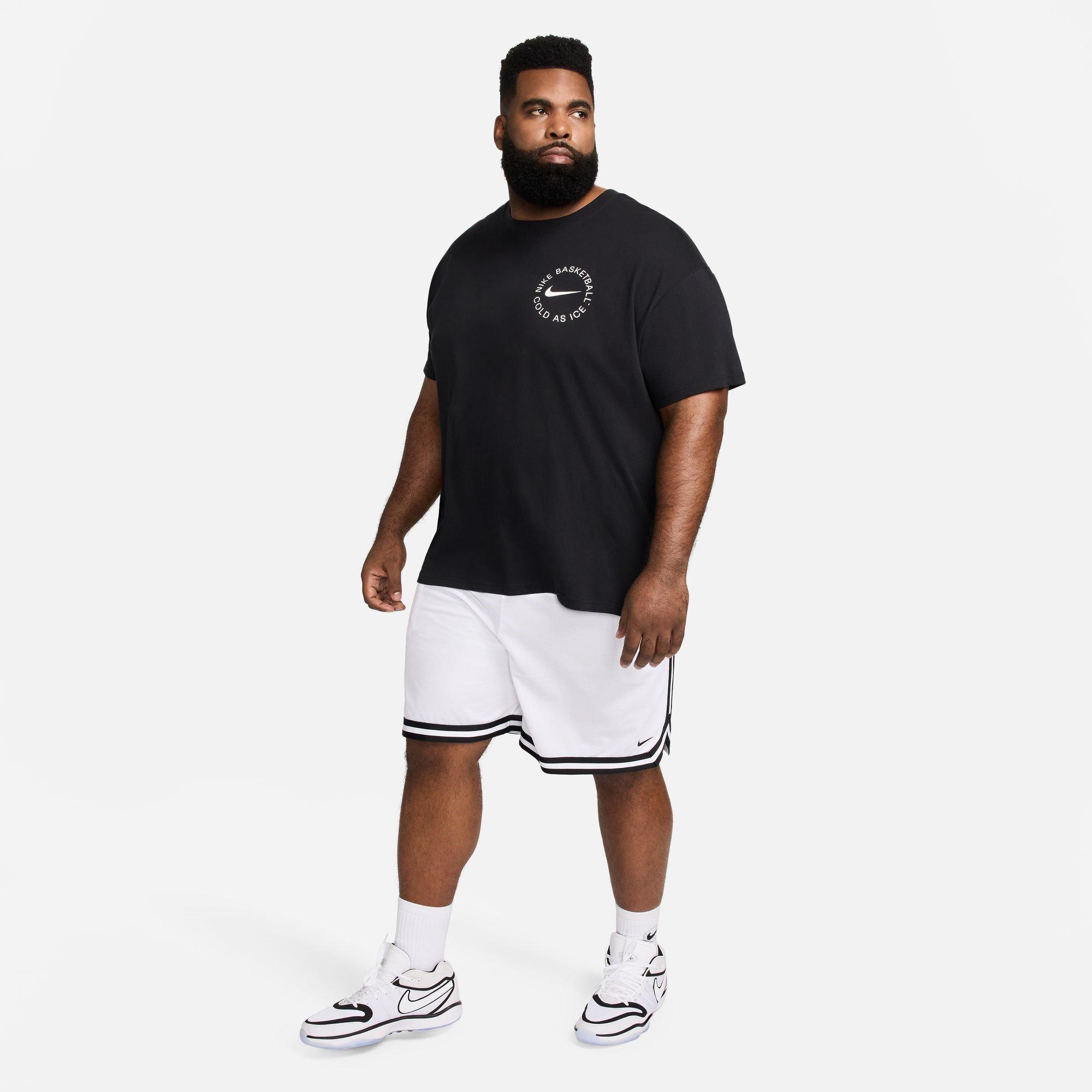White/Black - Nike - DNA Dri-FIT 8 Basketball Shorts Mens - 16