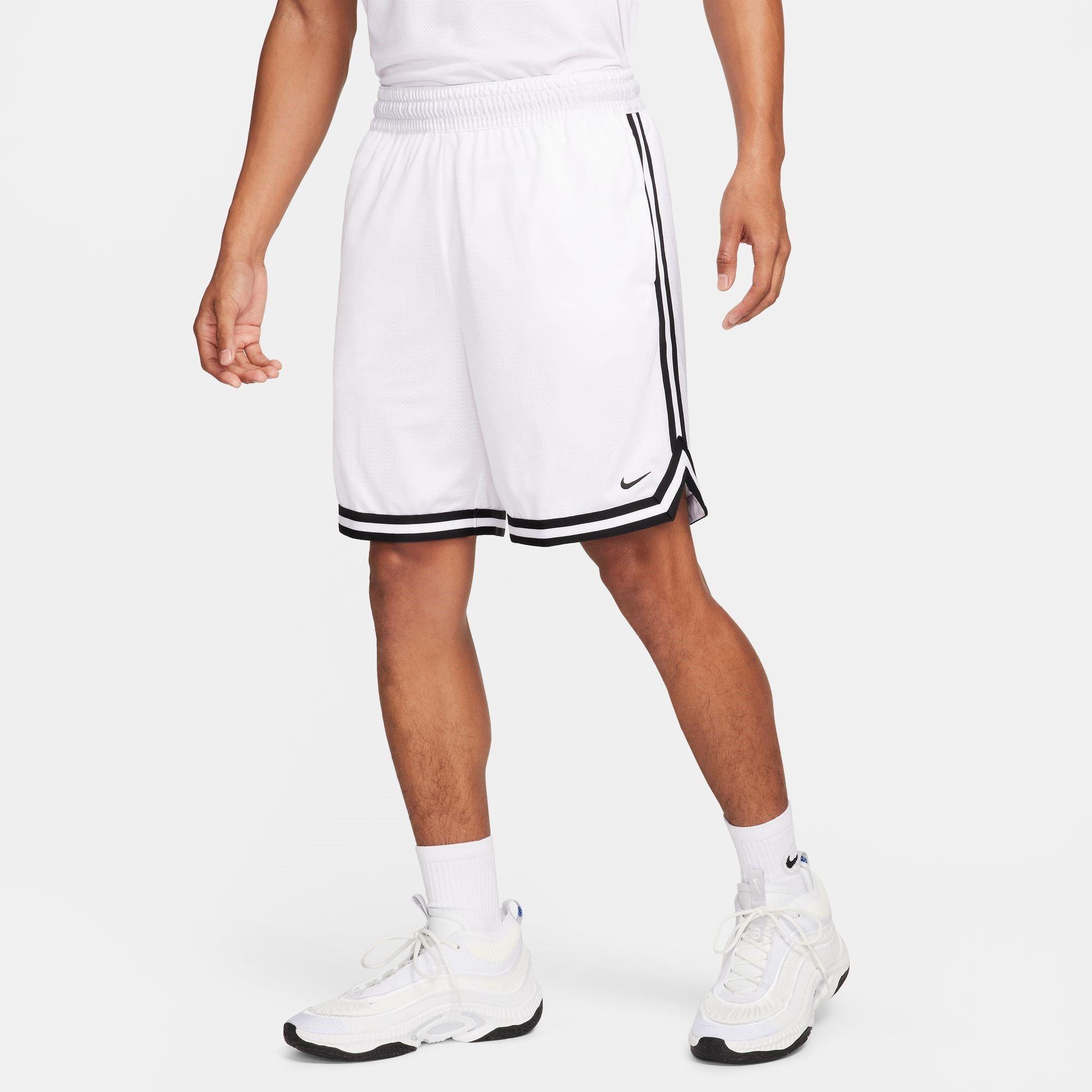 White/Black - Nike - DNA Dri-FIT 8 Basketball Shorts Mens - 3