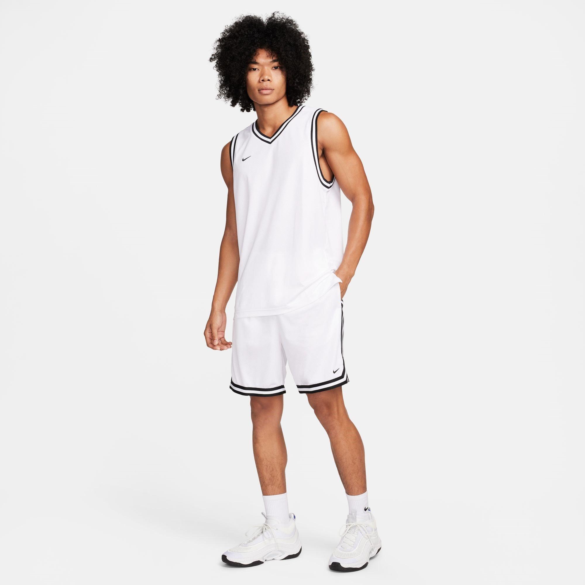 White/Black - Nike - DNA Dri-FIT 8 Basketball Shorts Mens - 7
