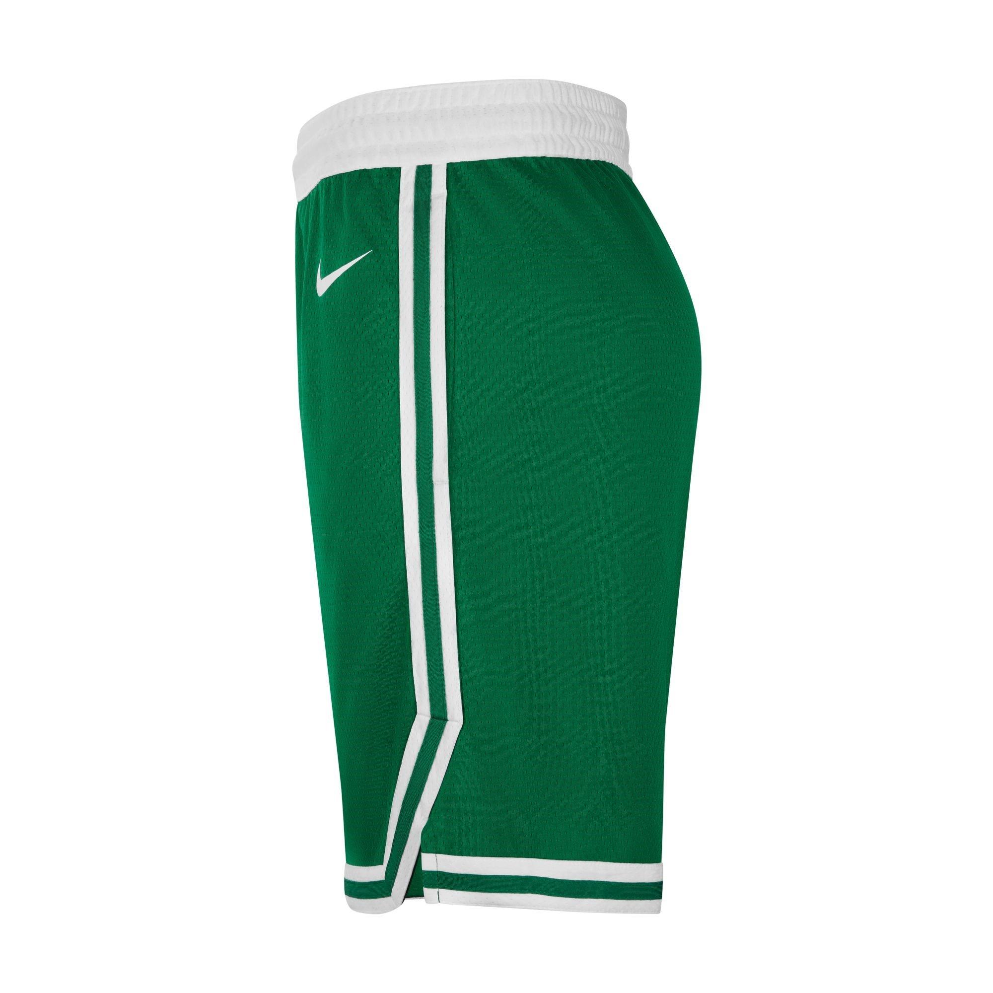 Clover/White - Nike - Boston Celtics Icon Editions NBA Swingman Shorts Mens - 3