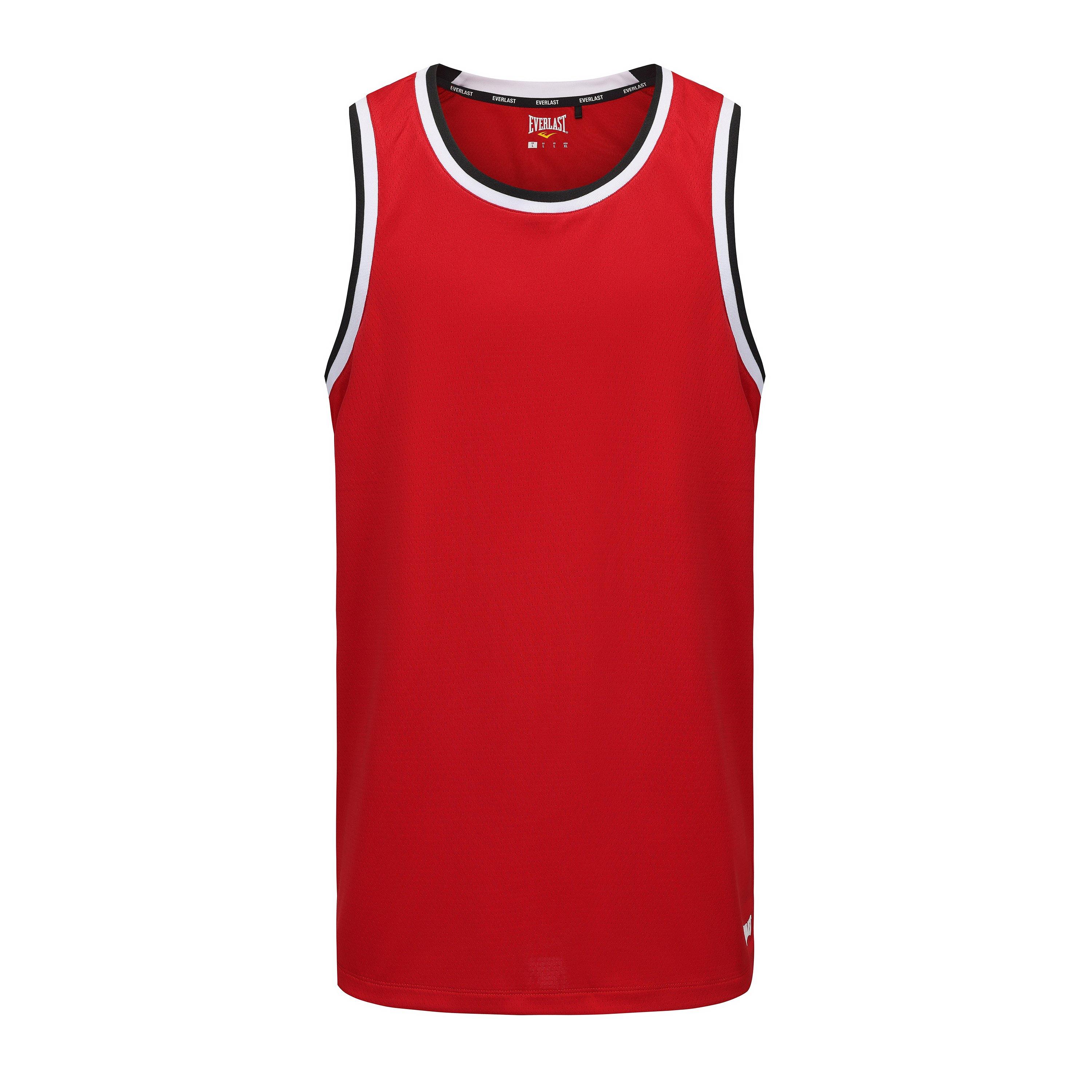 Everlast Men's Basketball Performance Vests - Red - M