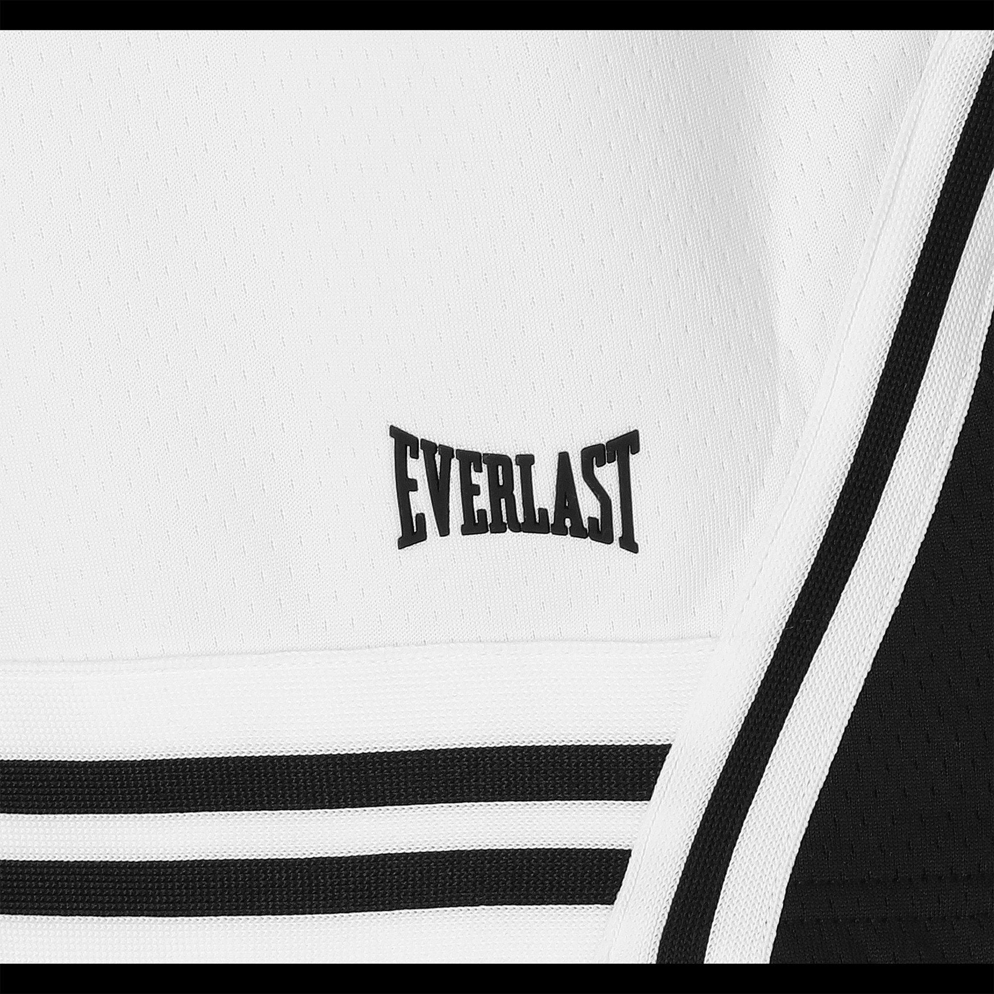Wit/Zwart - Everlast - Basketball Short Mens - 4