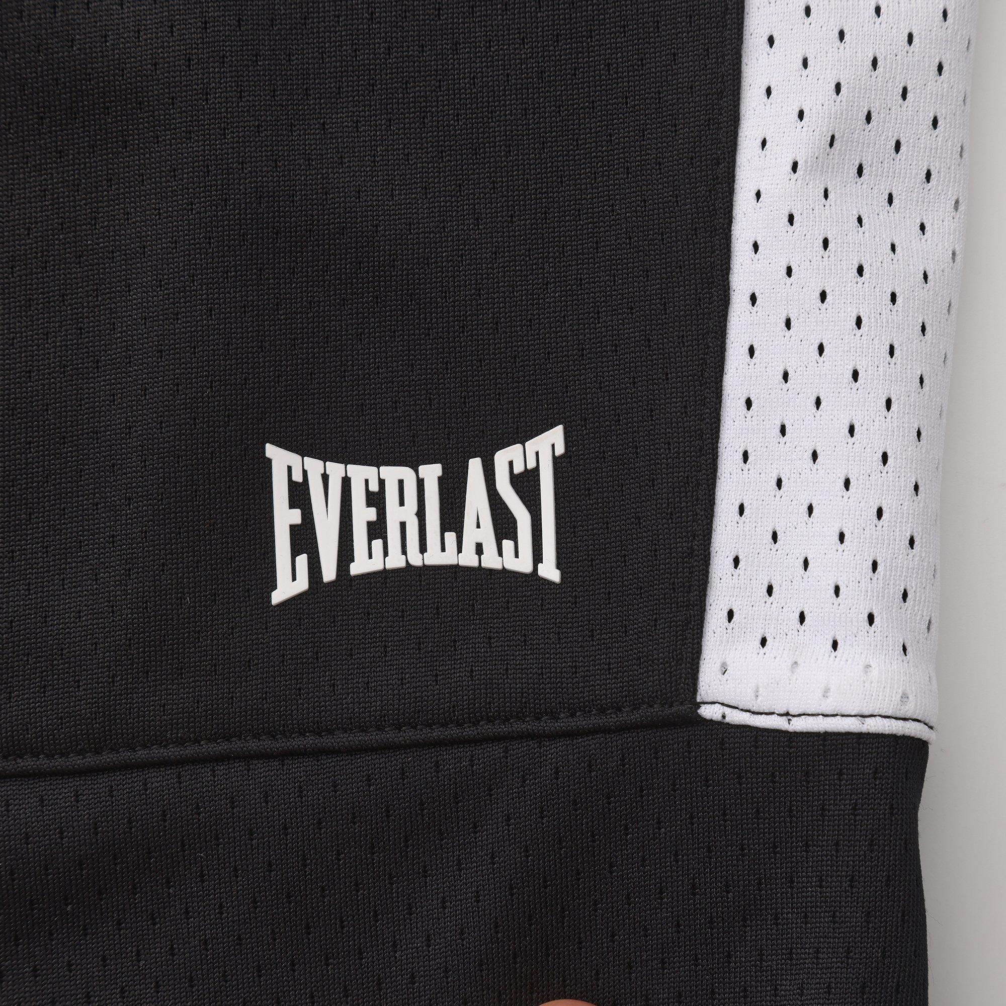 Schwarz/Weiß - Everlast - Reverse Basketball Jersey - 4