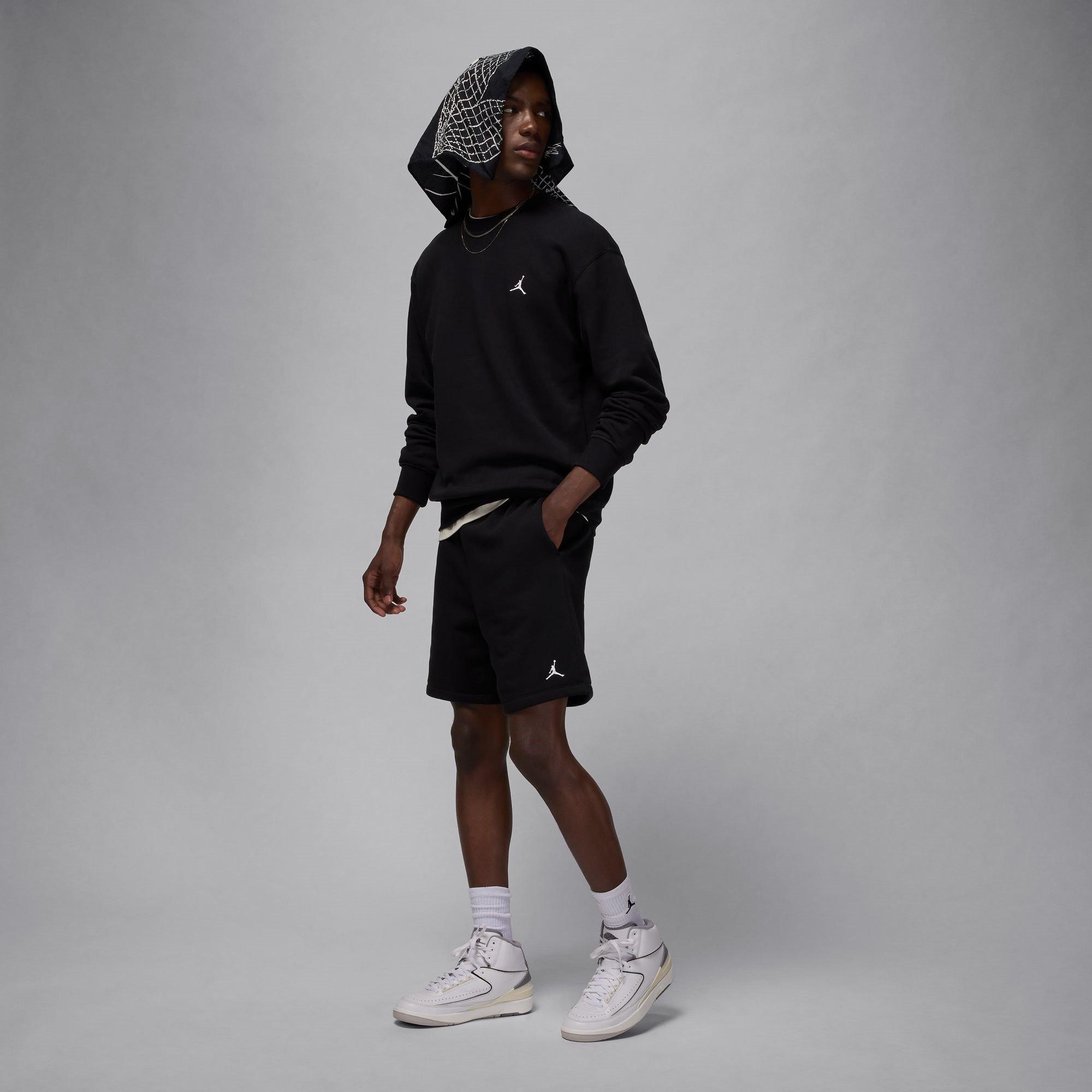 Schwarz/Weiß - Air Jordan - Essential Men's Fleece Shorts - 7
