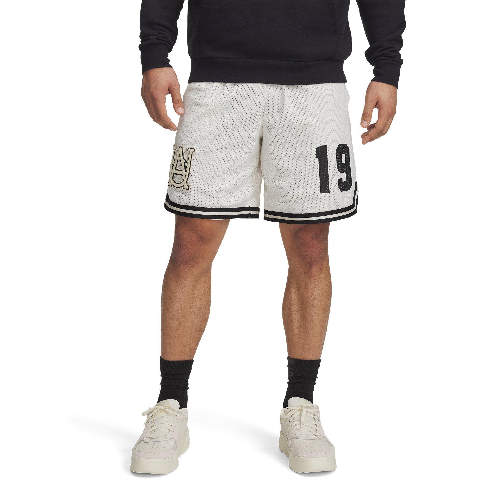 Under Armour Men's Hoops Basketball Shorts - Brown - S