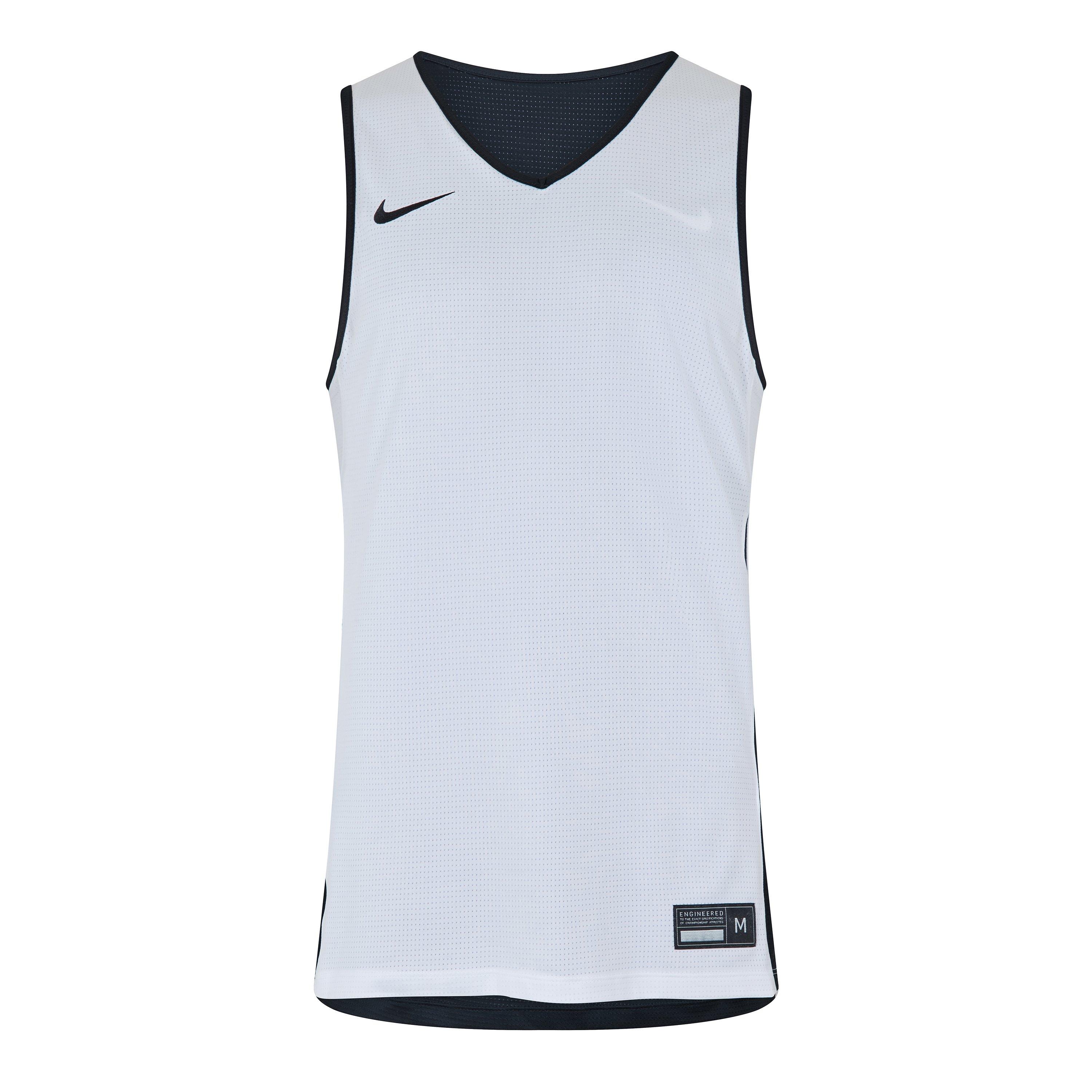 Nike Men's Performance Basketball Jersey - Black/White - 2XL