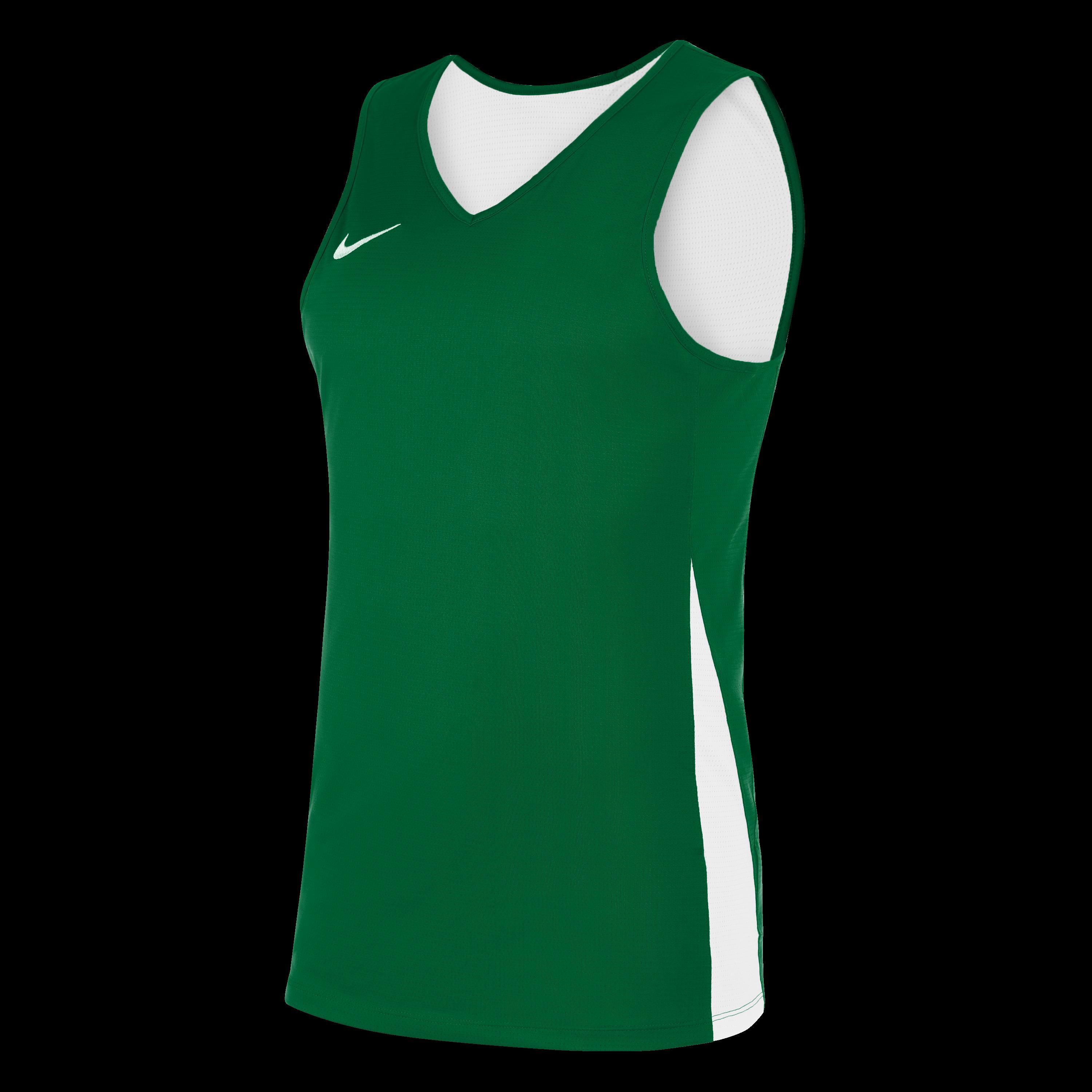 Nike Men's Performance Basketball Jersey - Pine Green/Wht - 2XL