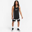 Schwarz/Weiß - Nike - Dri-FIT Icon Men's Basketball Jersey - 4