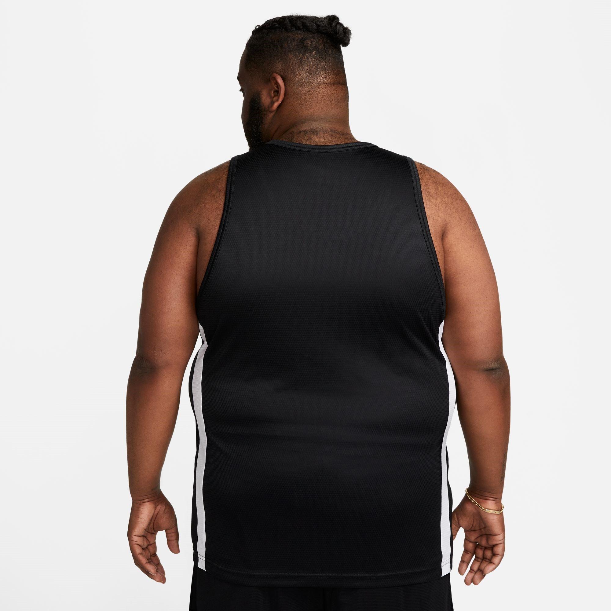 Zwart/Wit - Nike - Dri-FIT Icon Men's Basketball Jersey - 6