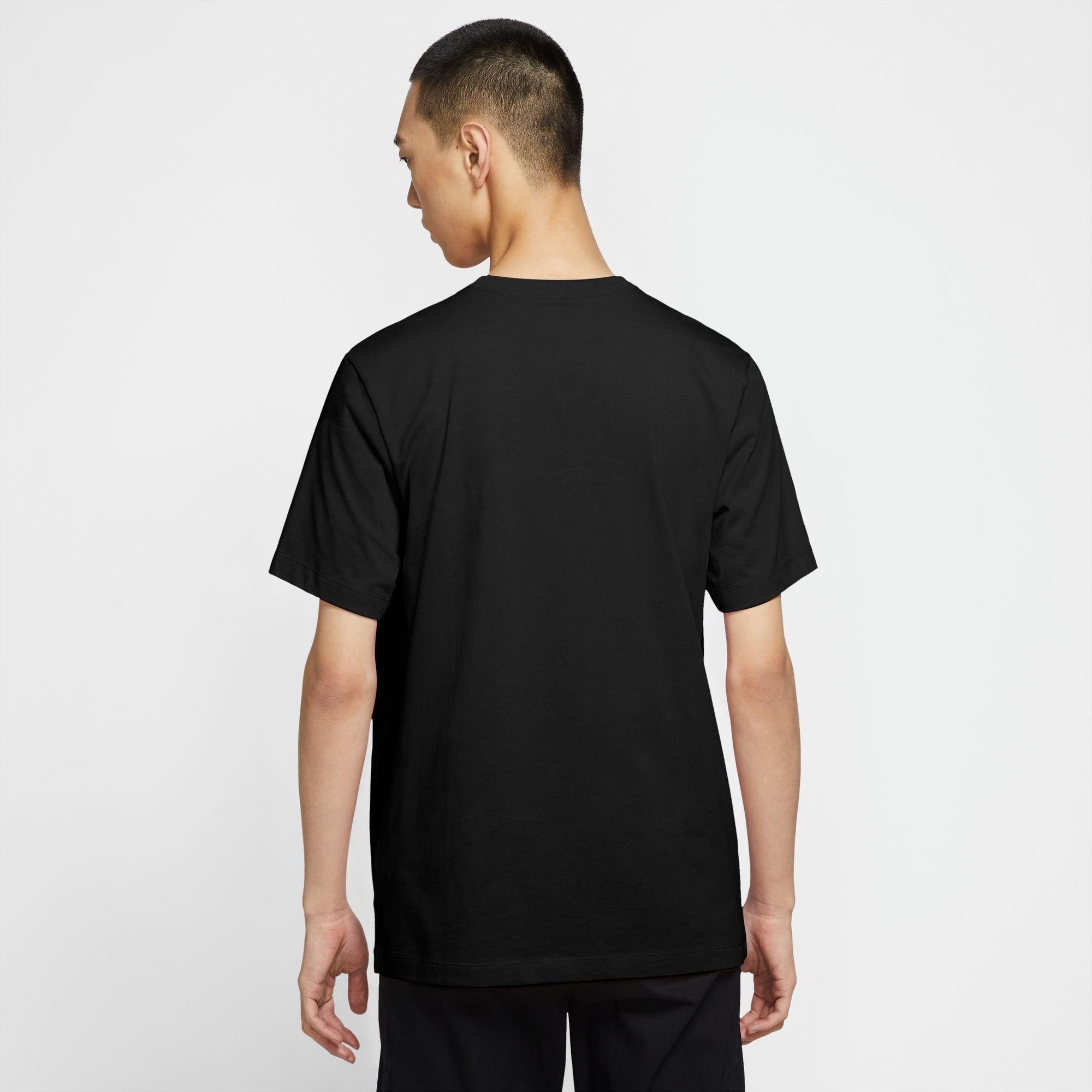 Black - Nike - Men's Air Jordan Crew Short Sleeve T-Shirt - 2