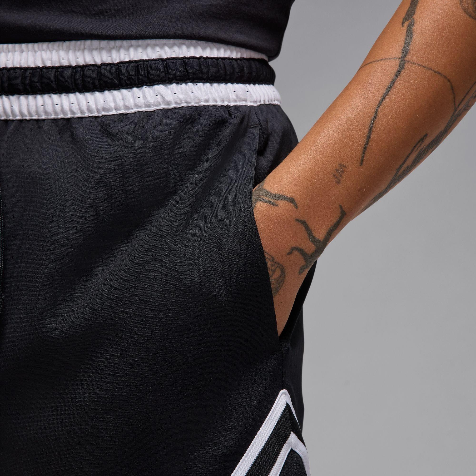 Black/Wht/White - Nike - Men's Basketball Shorts - 4
