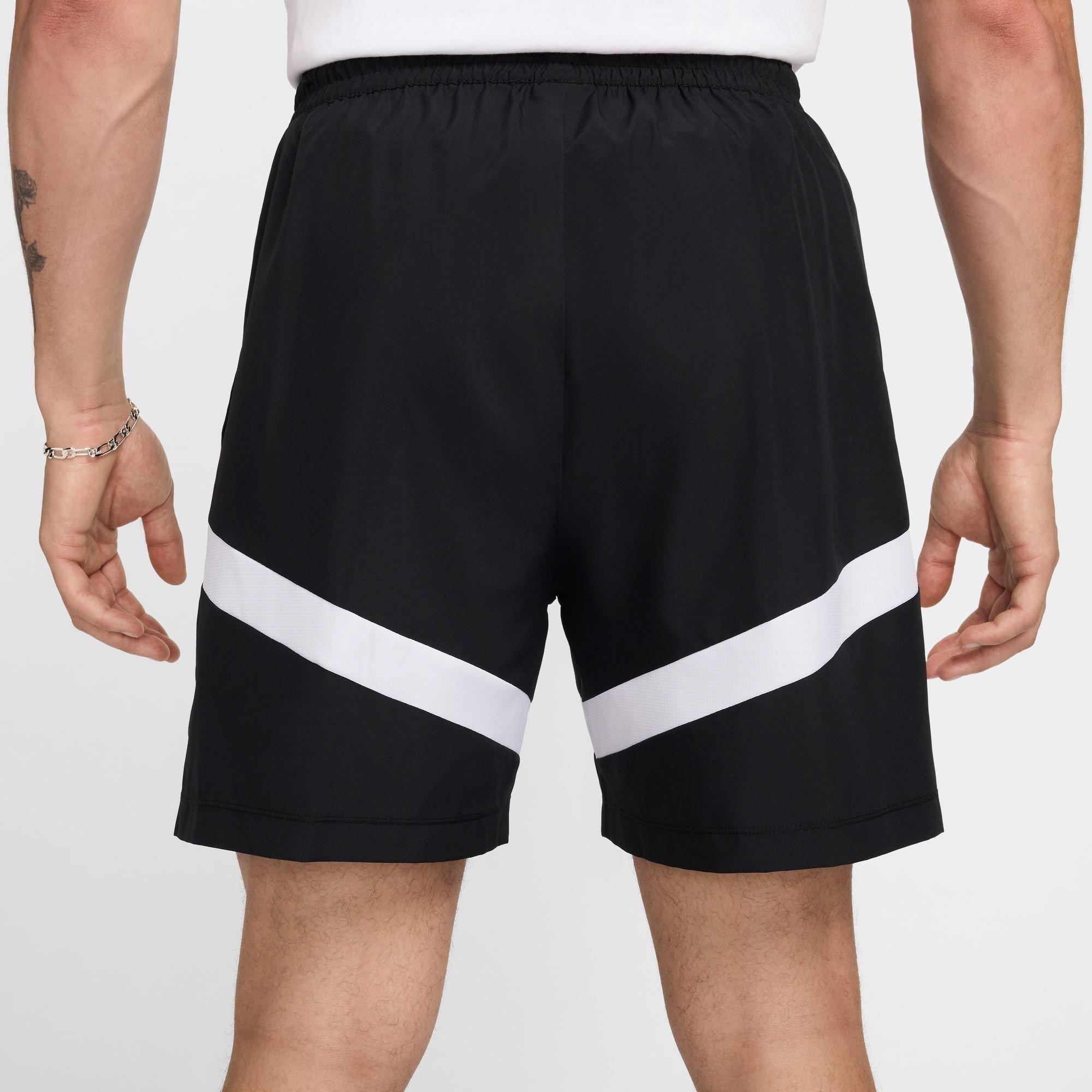 Sort/Hvid - Nike - Dri-FIT Icon Mens 8 Basketball Shorts - 2