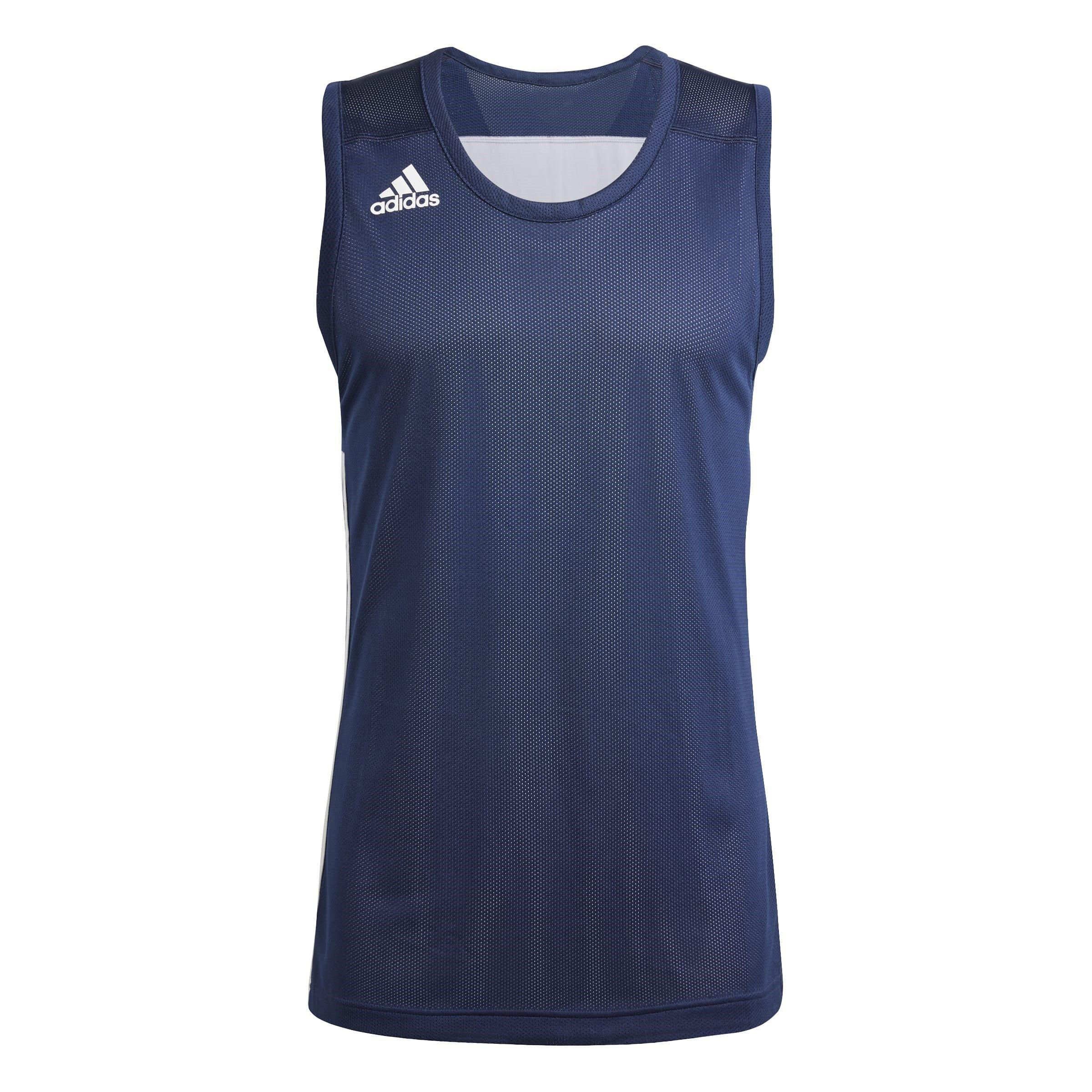 Collegiate Navy - adidas - 3g Spee Rev Jrs Basketball Jersey Mens - 1