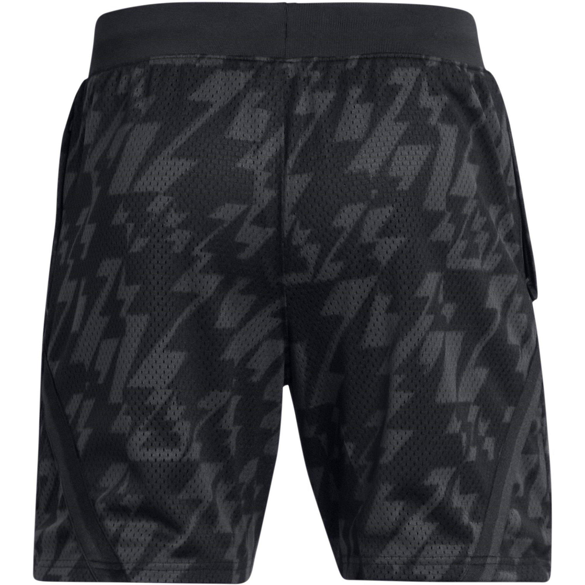 Noir/Gris - Under Armour - Curry Sig Shorts Adults - 2