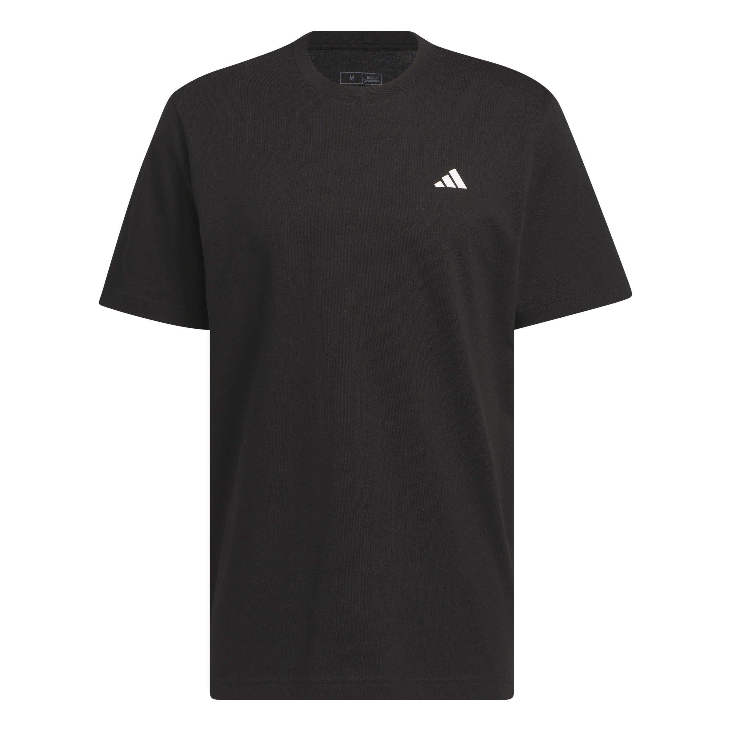 Black - adidas - Heritage Basketball Graphic T-Shirt Mens - 1