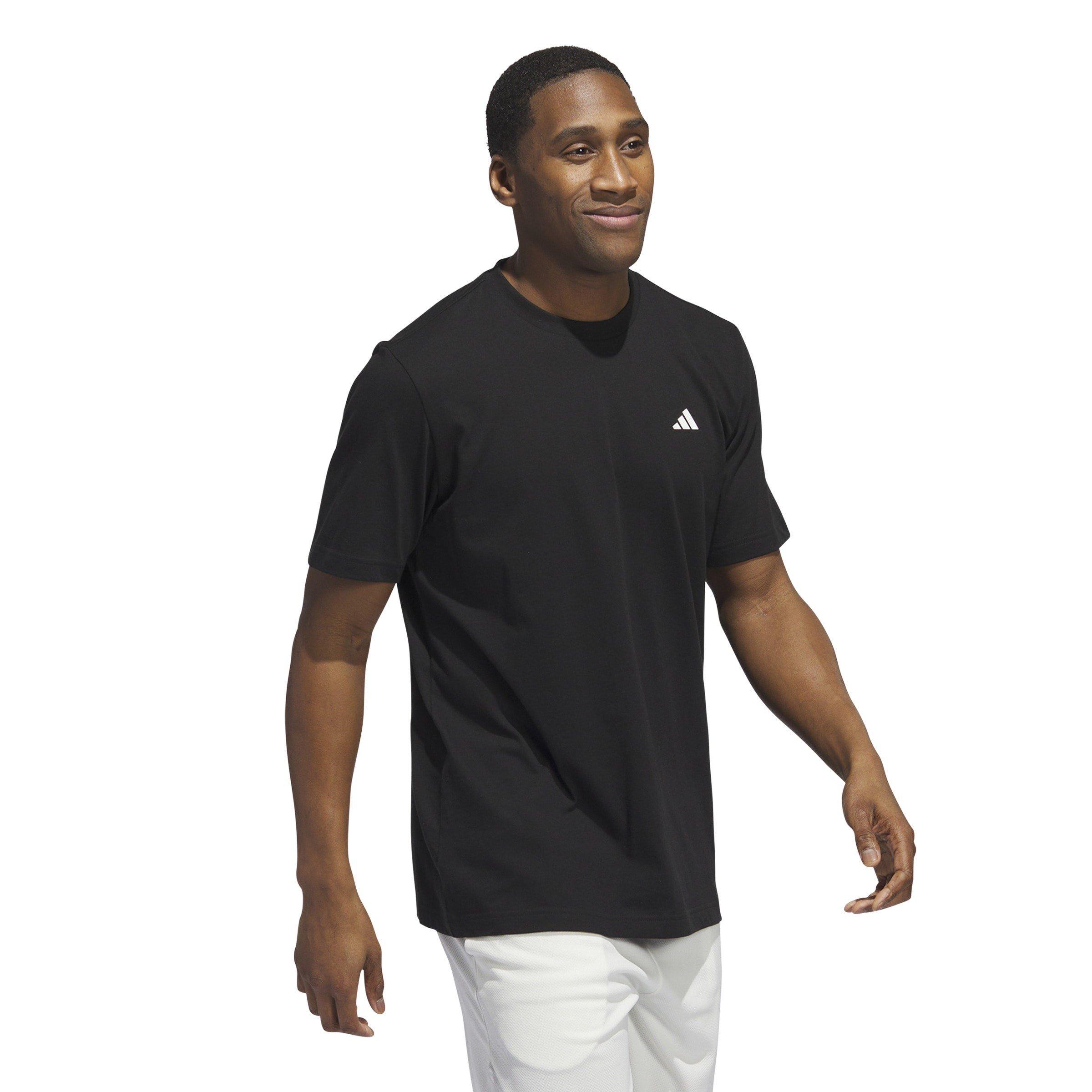 Black - adidas - Heritage Basketball Graphic T-Shirt Mens - 4