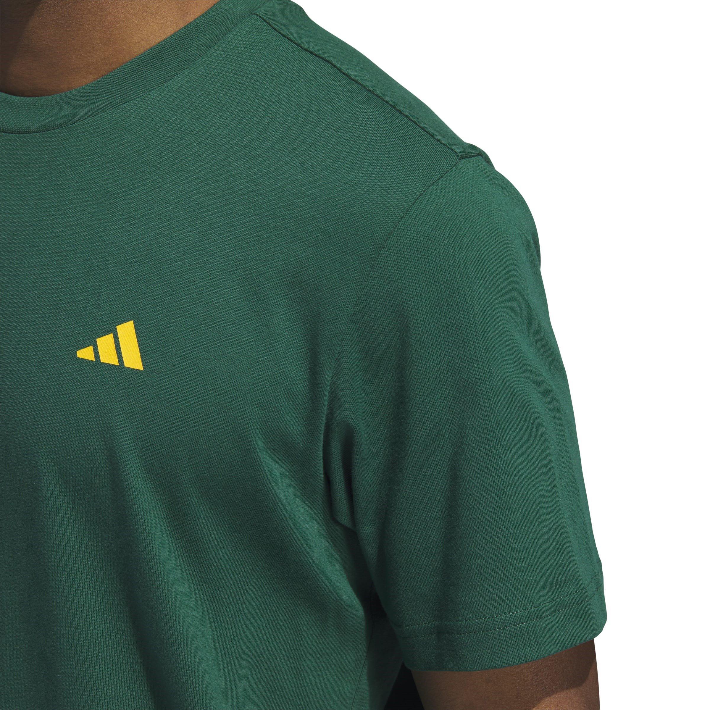 Coll Green - adidas - adidas Heritage Basketball Graphic T-Shirt Mens - 5