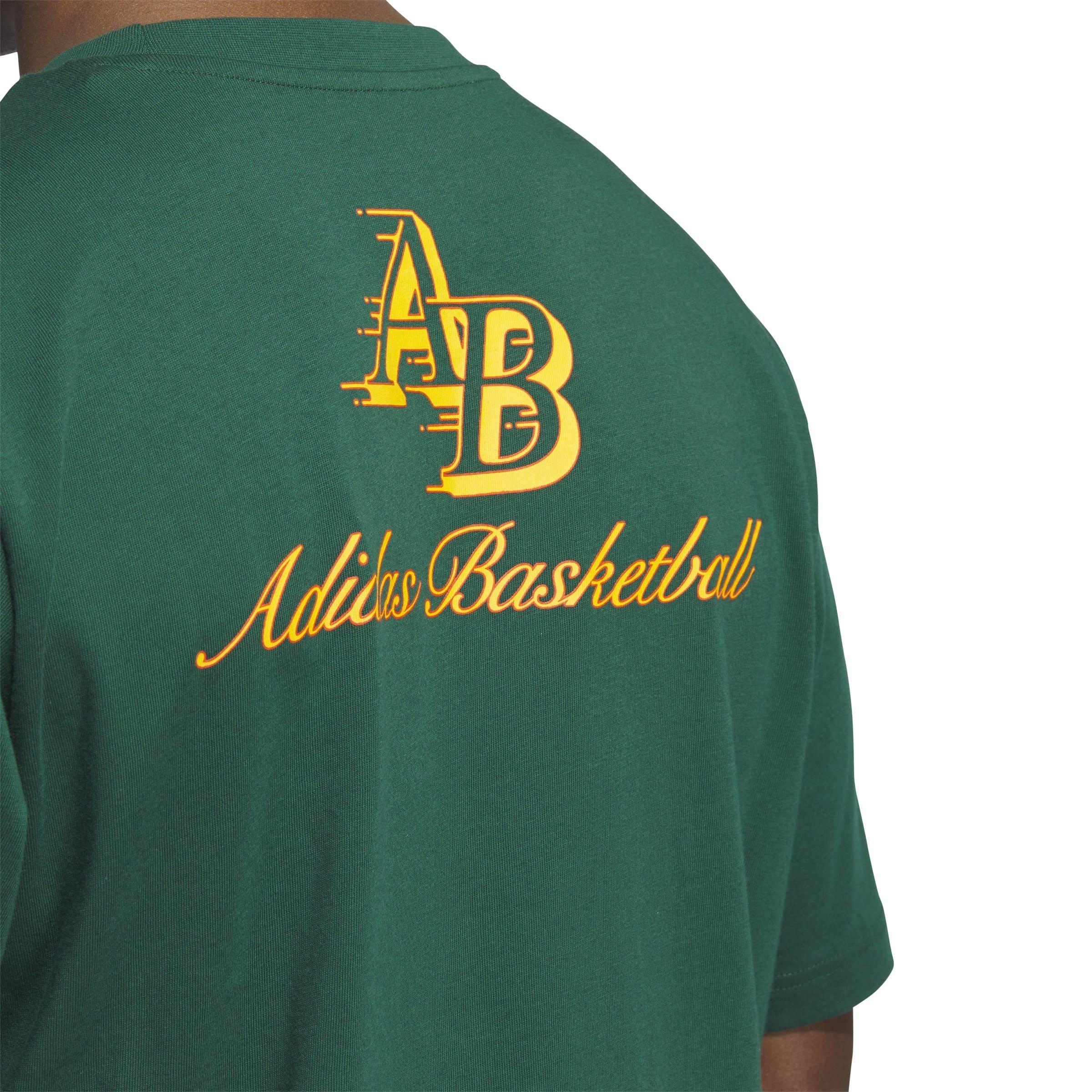 Coll Green - adidas - adidas Heritage Basketball Graphic T-Shirt Mens - 6