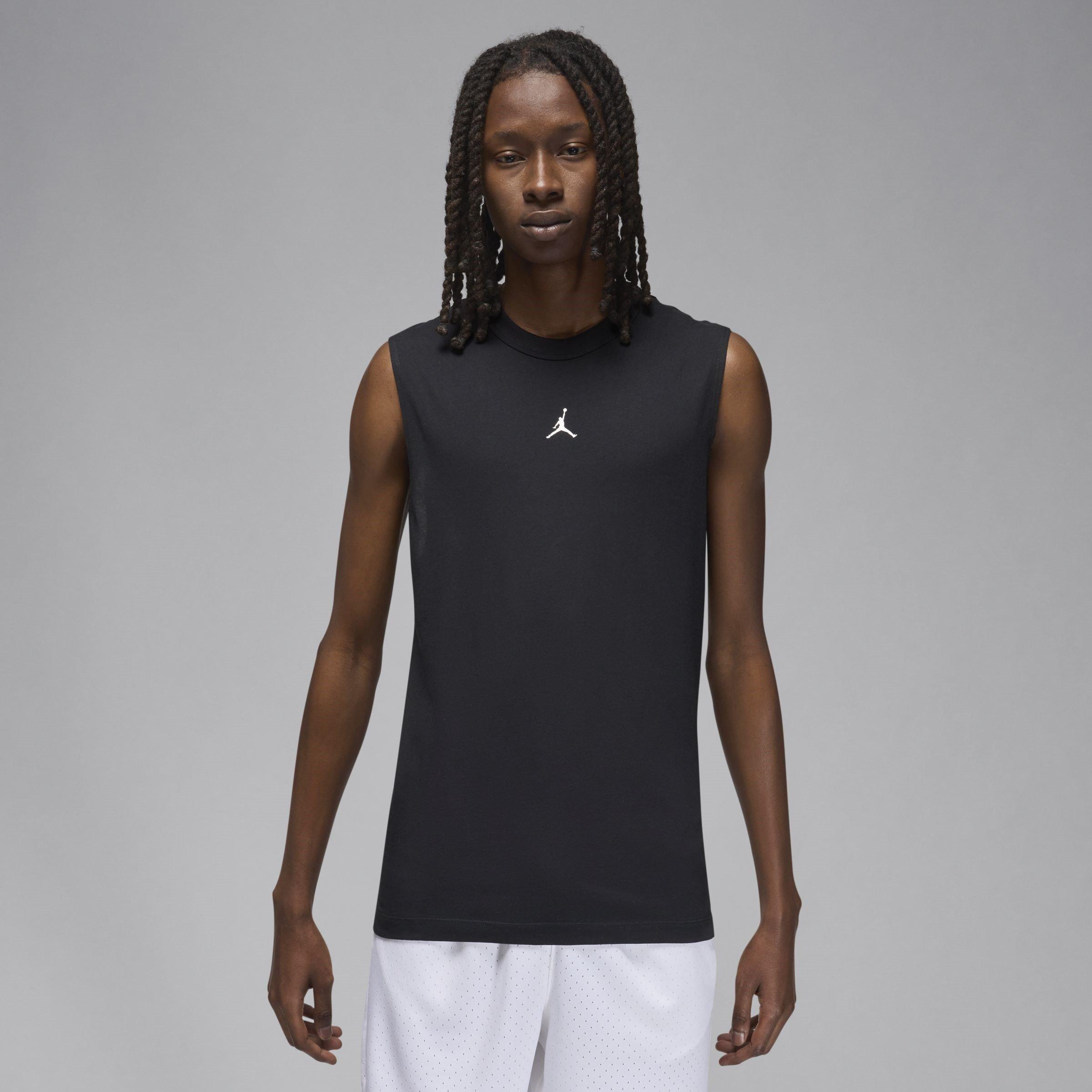 Black/White - Nike - Jordan Sport Dri FIT Mens Sleeveless Top - 1