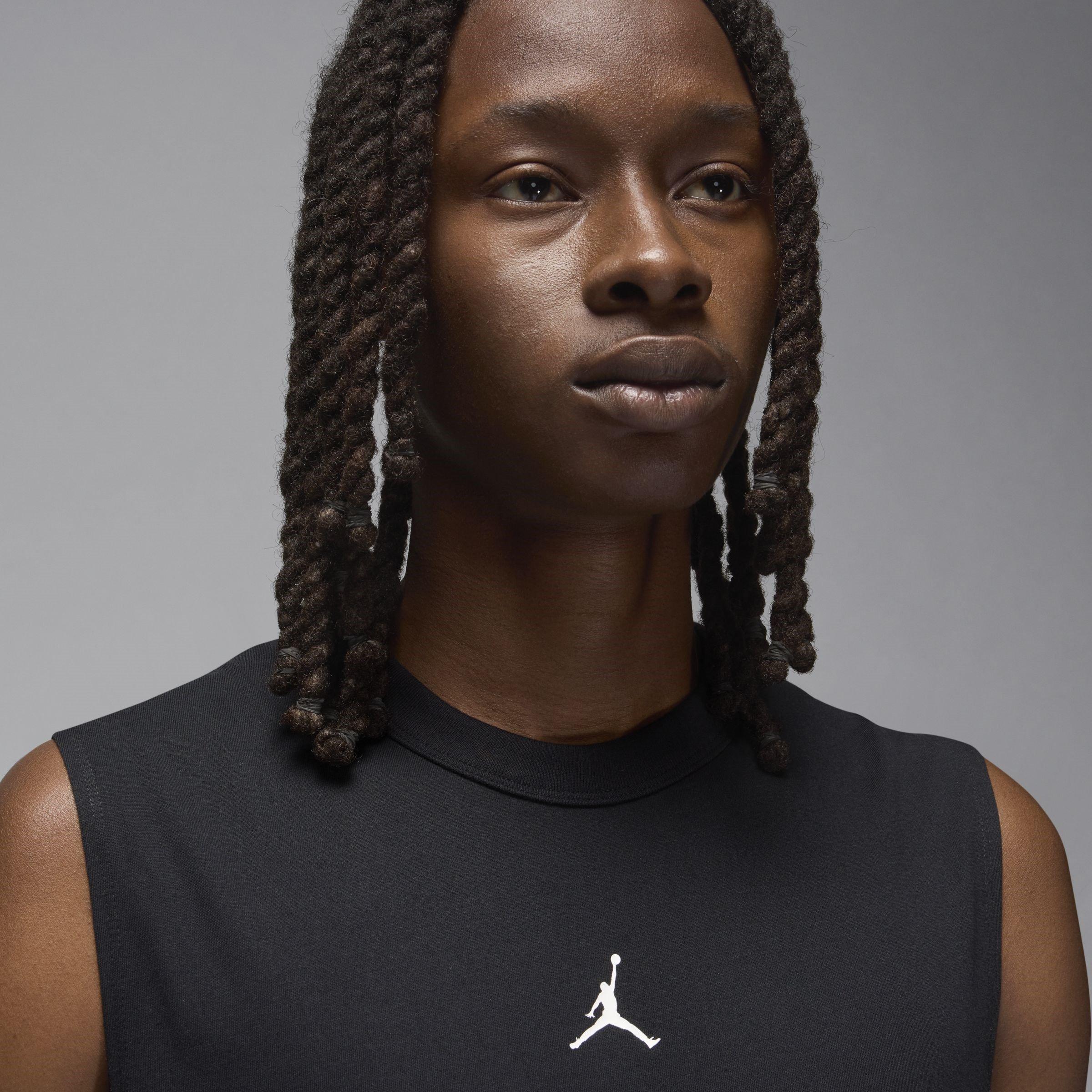 Black/White - Nike - Nike Jordan Sport Dri FIT Mens Sleeveless Top - 3