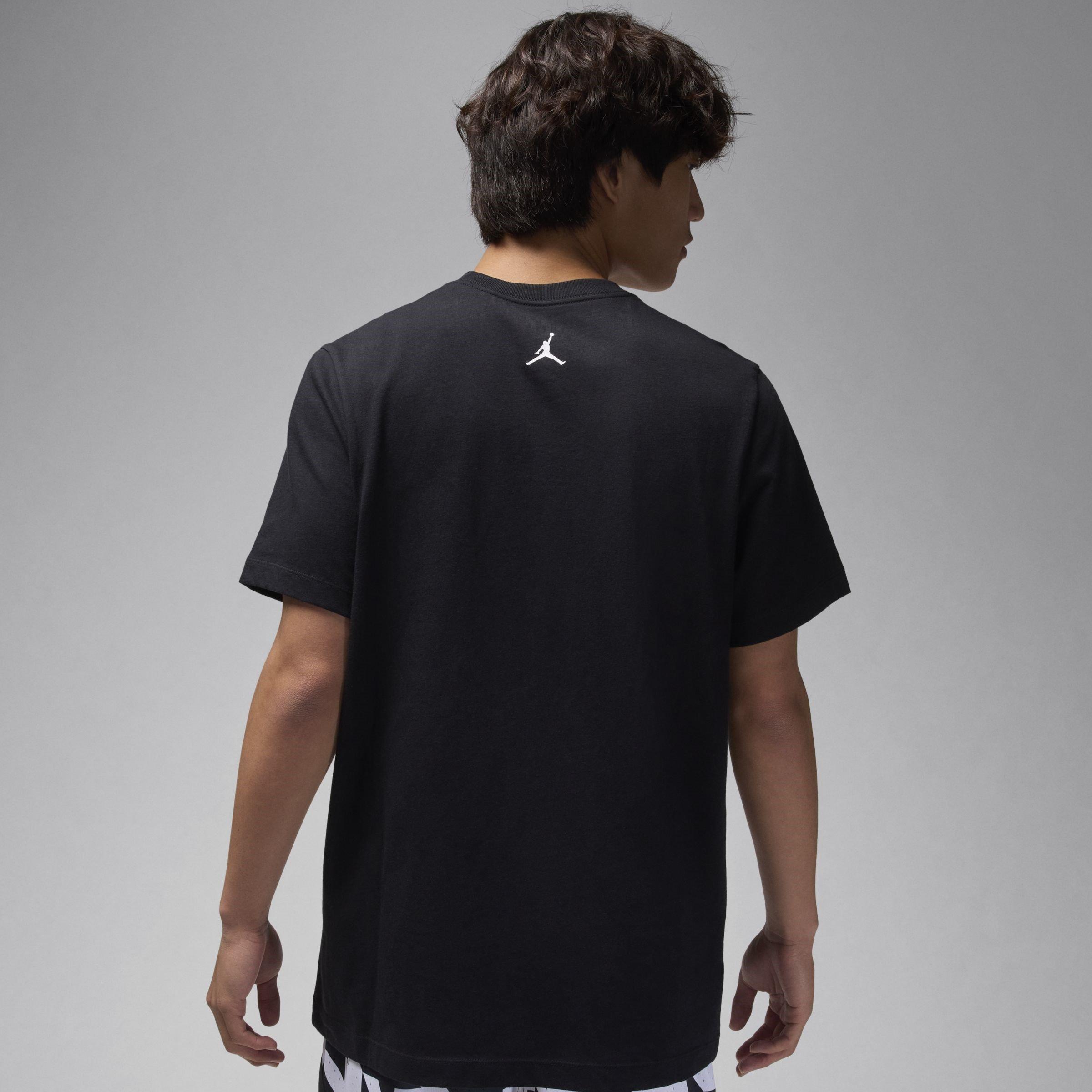 Black/White - Nike - Jordan Sport Mens T-Shirt - 2
