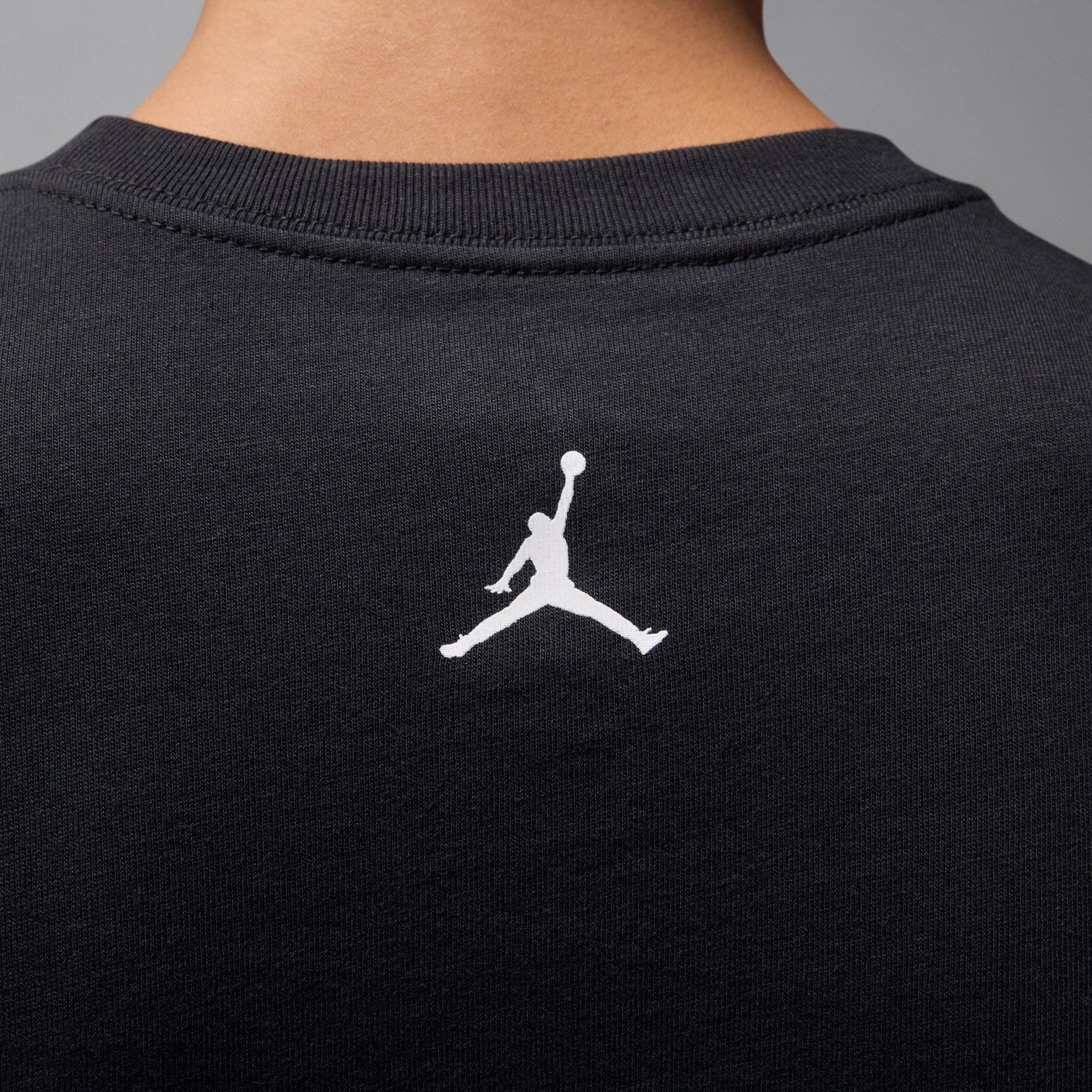 Black/White - Nike - Jordan Sport Mens T-Shirt - 4