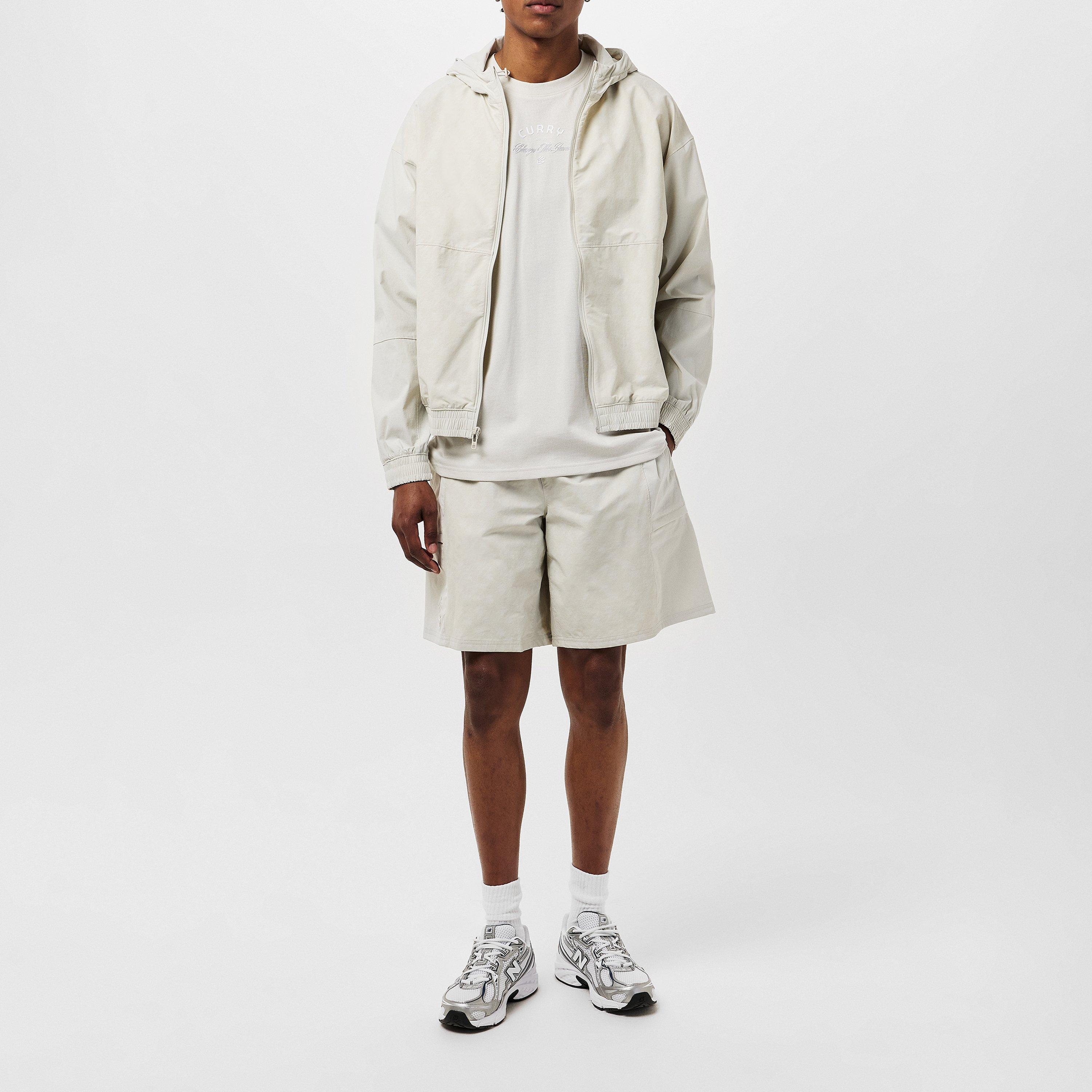 White - Under Armour - Curry Woven Shorts Mens - 7