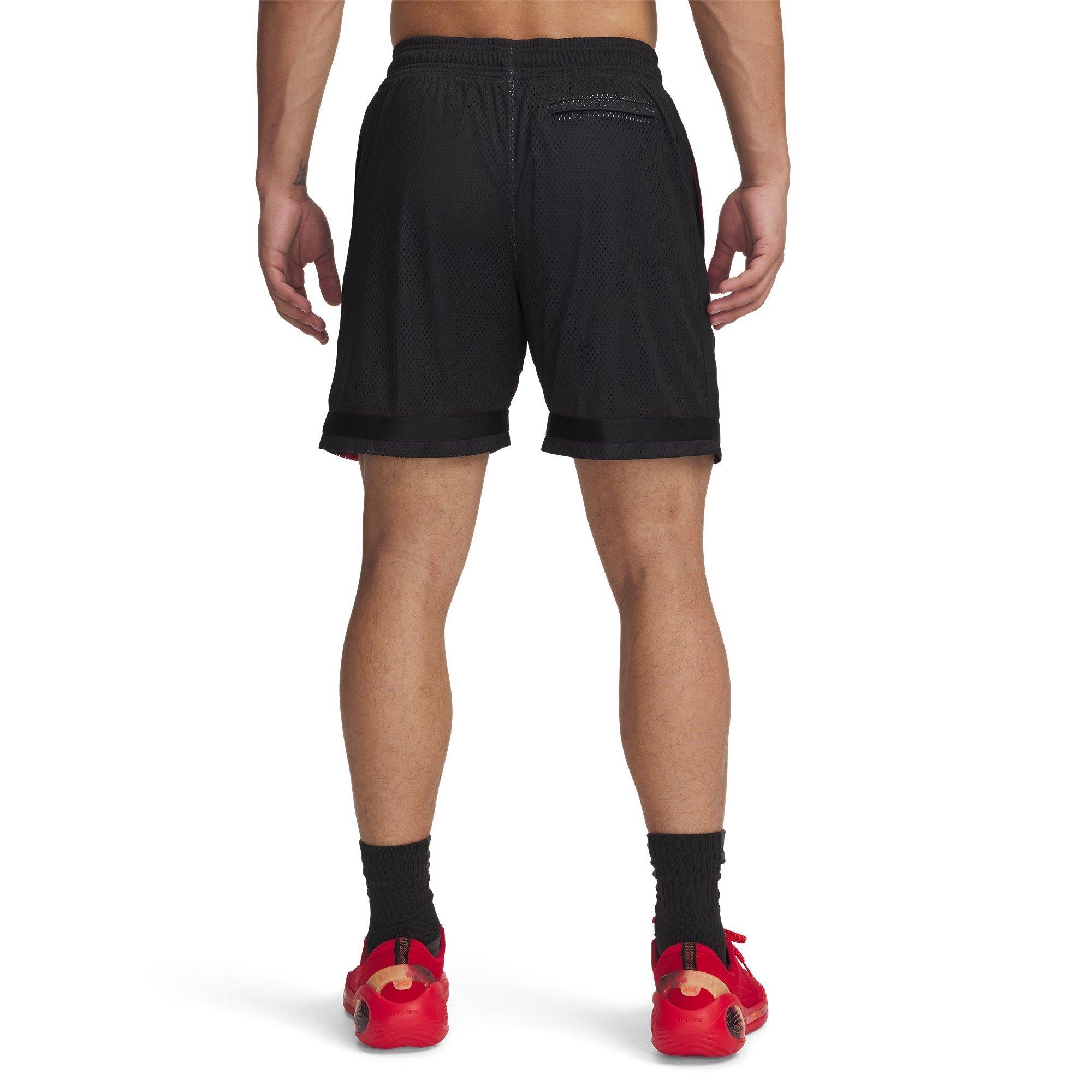 Black/Red - Under Armour - Curry Statement Shorts Mens - 2