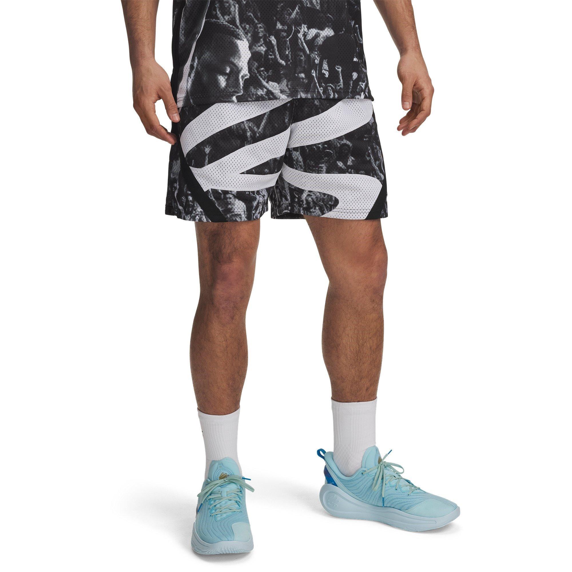 Nero/Bianco - Under Armour - Curry Signature Sub Basketball Shorts Mens - 1