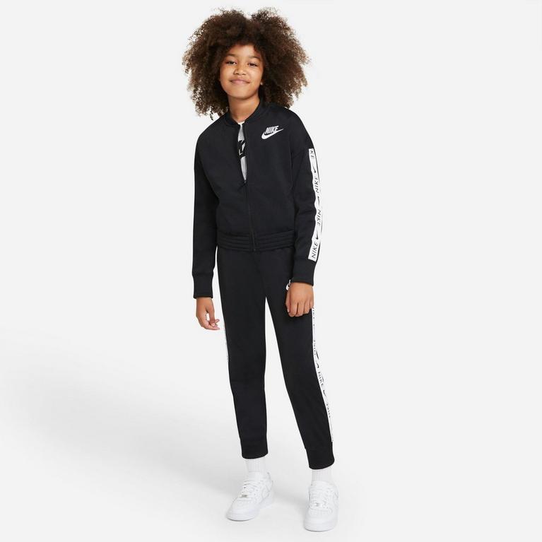 Noir - Nike - Sportswear Tracksuit Junior Girls - 4