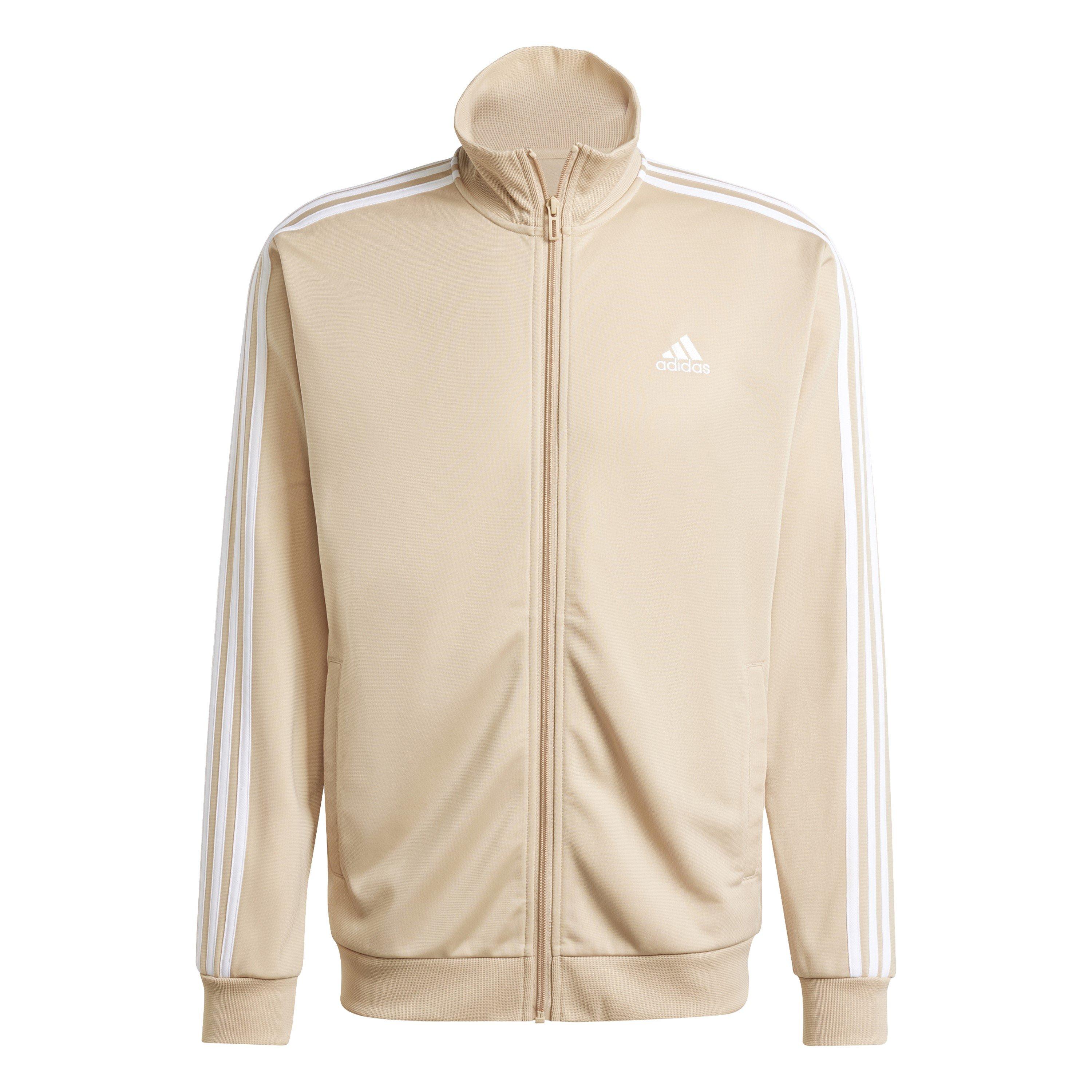 Beige - adidas - M 3s Tr Tt Ts Tracksuit Mens - 2