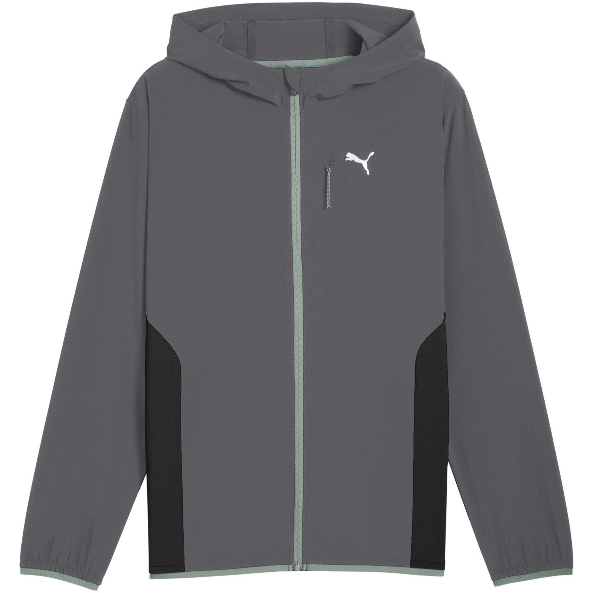 Dark Grey - Puma - Men's Flex Woven Tracksuit - 1