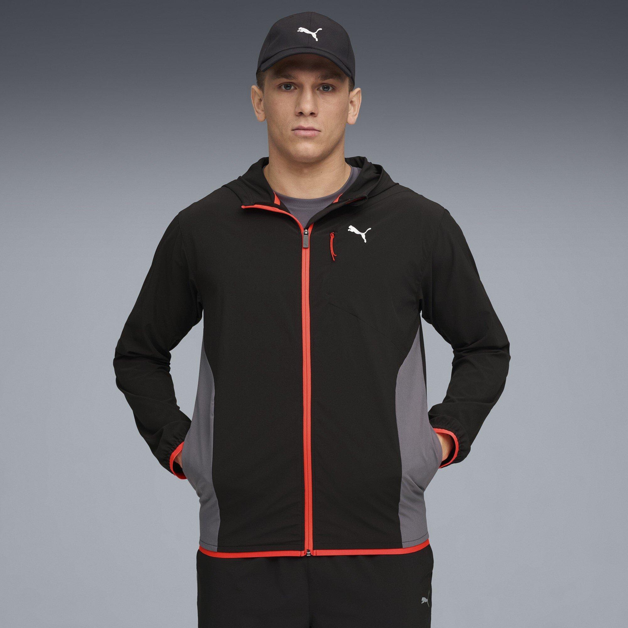 Black/Grey - Puma - Men's Flex Woven Tracksuit - 3