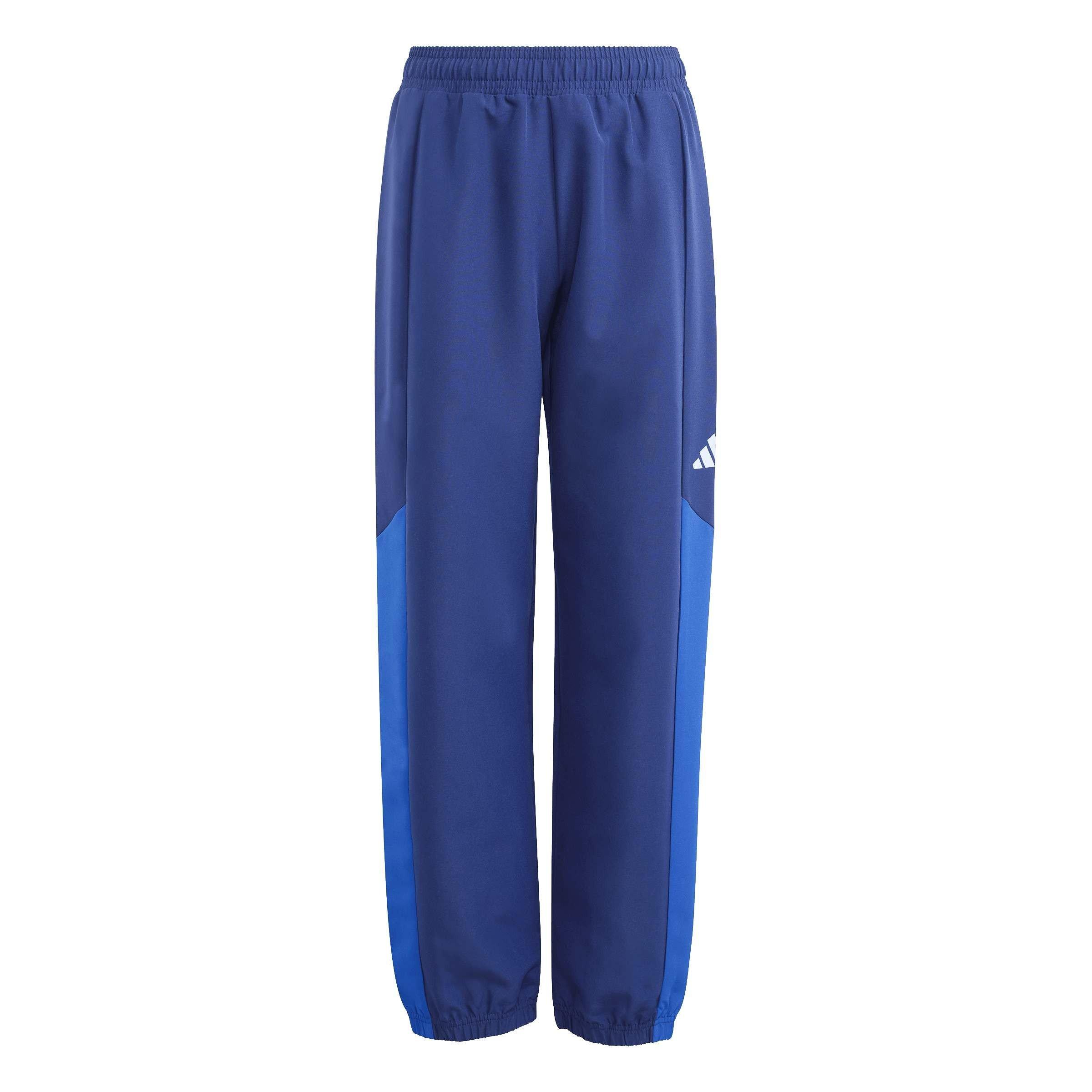 Dk Blue/Blue - adidas - Kids' Full-Zip Woven Jacket and Trousers Clothing Set - 5