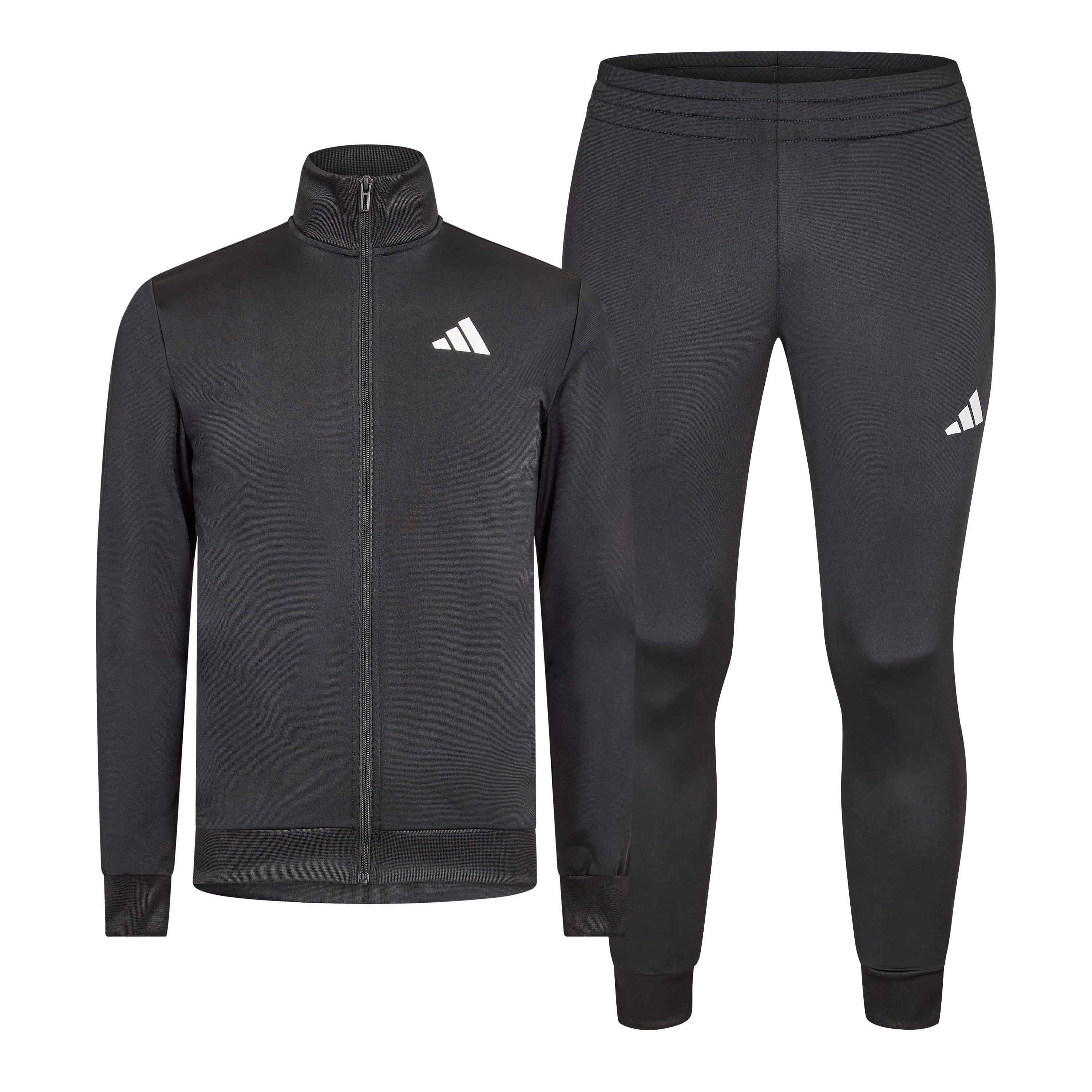Adidas Men's Linear Tracksuit - Black - M