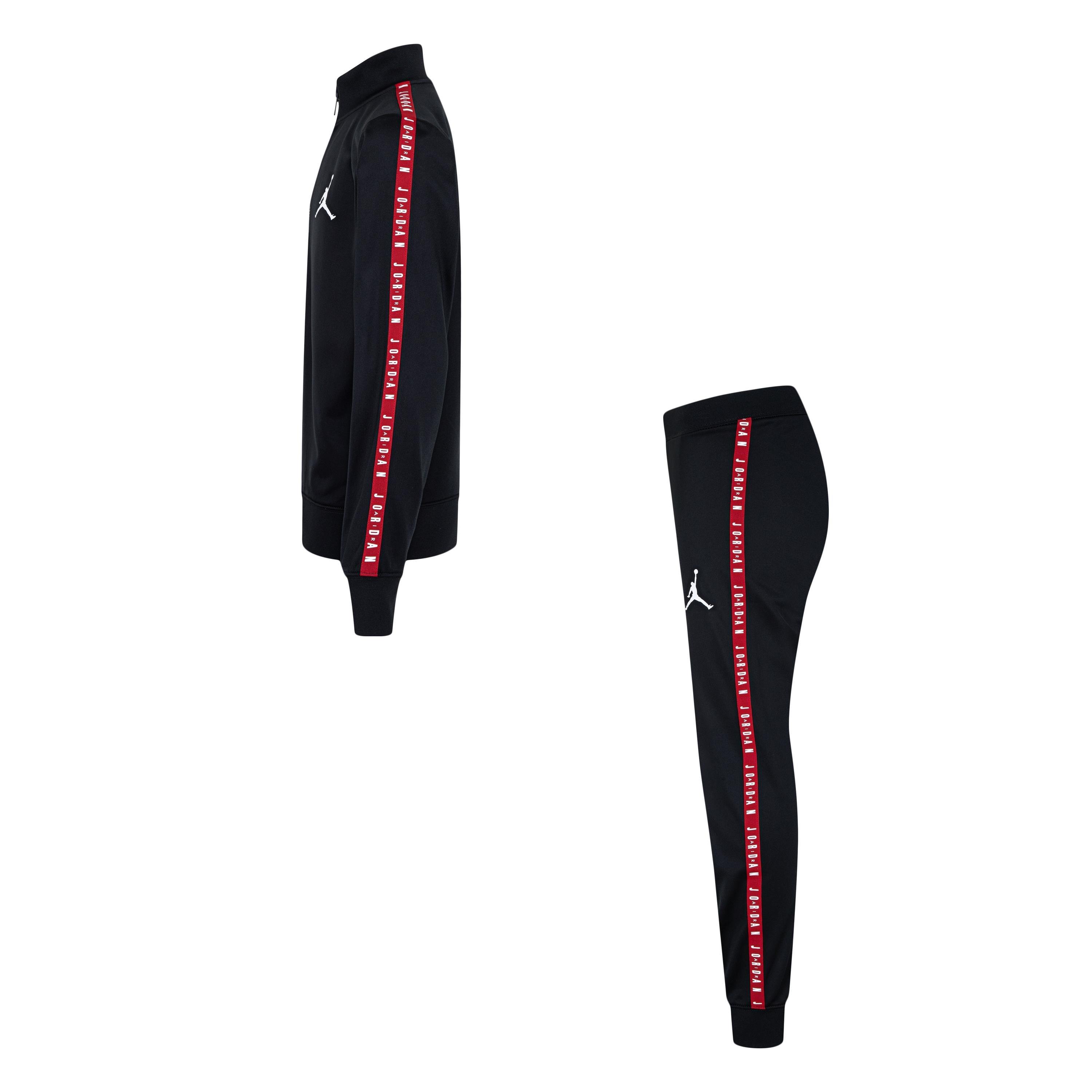 Crno/Crveno - Air Jordan - Tape Tracksuit Juniors - 3