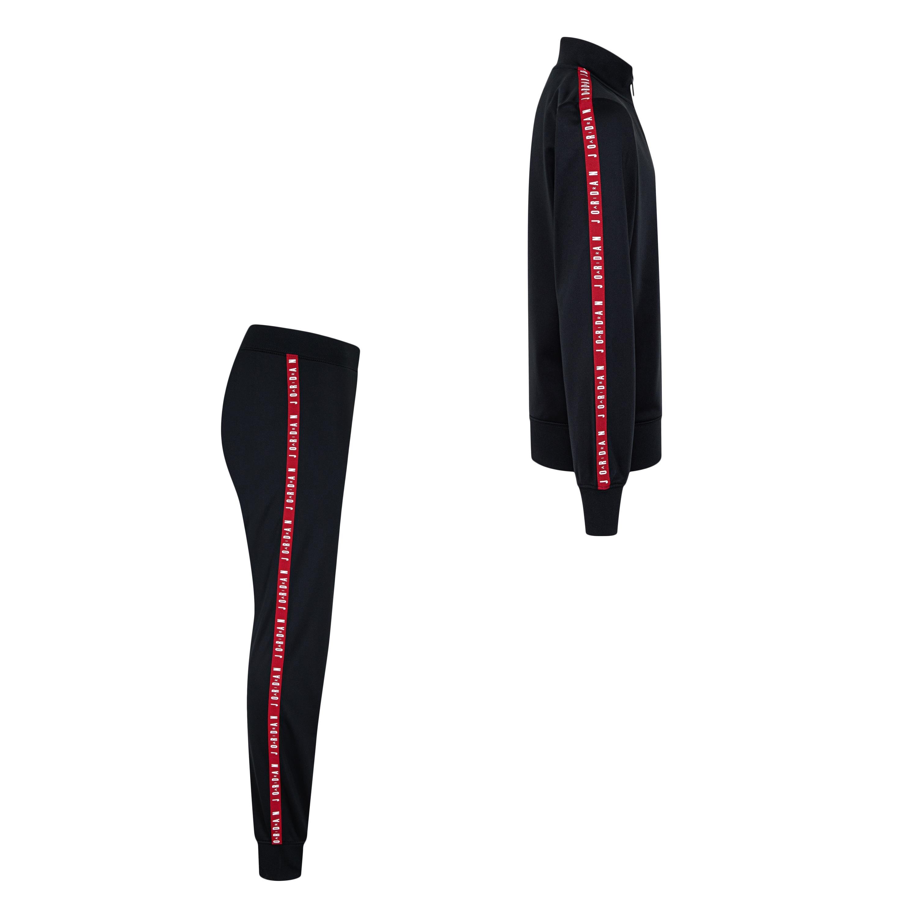 Crno/Crveno - Air Jordan - Tape Tracksuit Juniors - 4