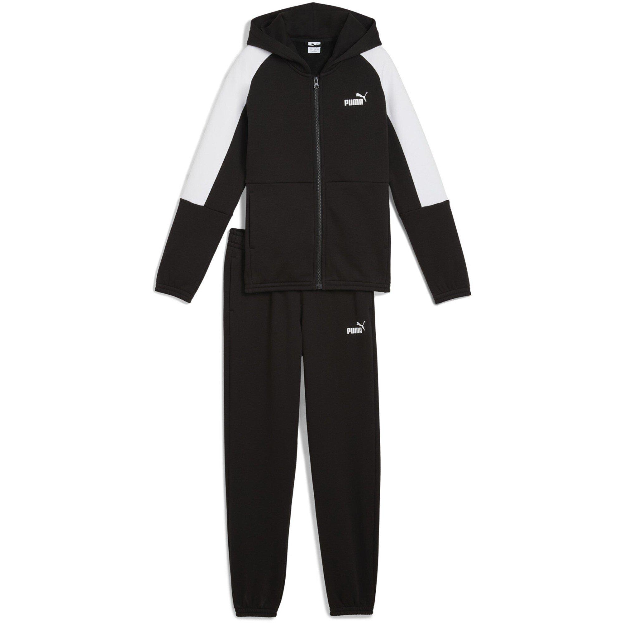 Unisex Kids' Esslock Hooded Full-Zip Fleece Tracksuit