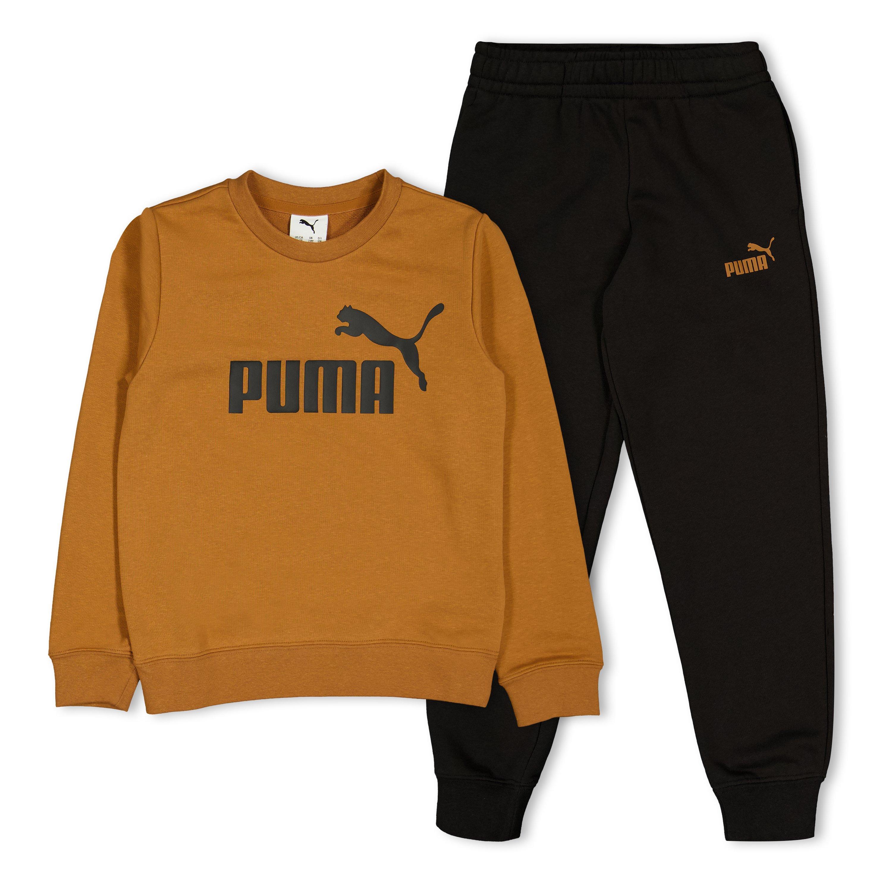 Caramelo Derretido - Puma - Unisex Kids' Number 1 Logo Fleece Tracksuit - 1