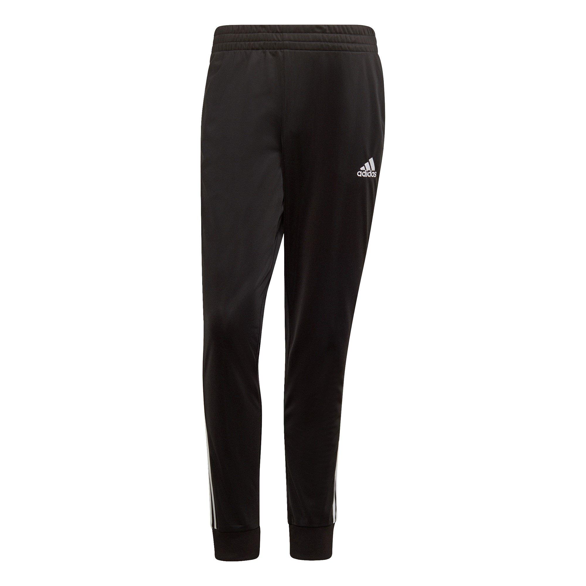 Preto/Branco - adidas - 3 Stripe Tracksuit Mens - 5
