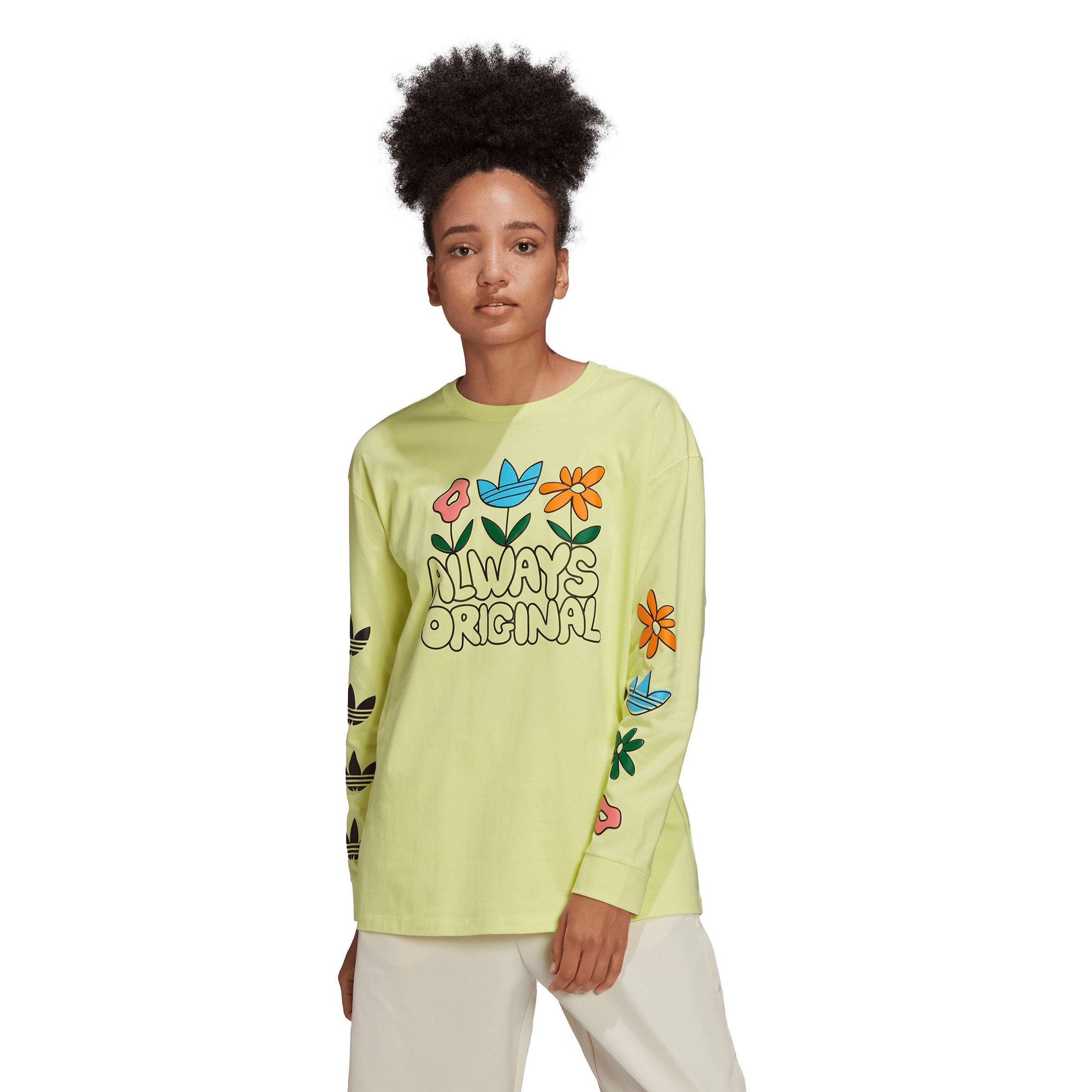 Pulyel - adidas Originals - Women's Graphic Long Sleeve T-Shirt - 1