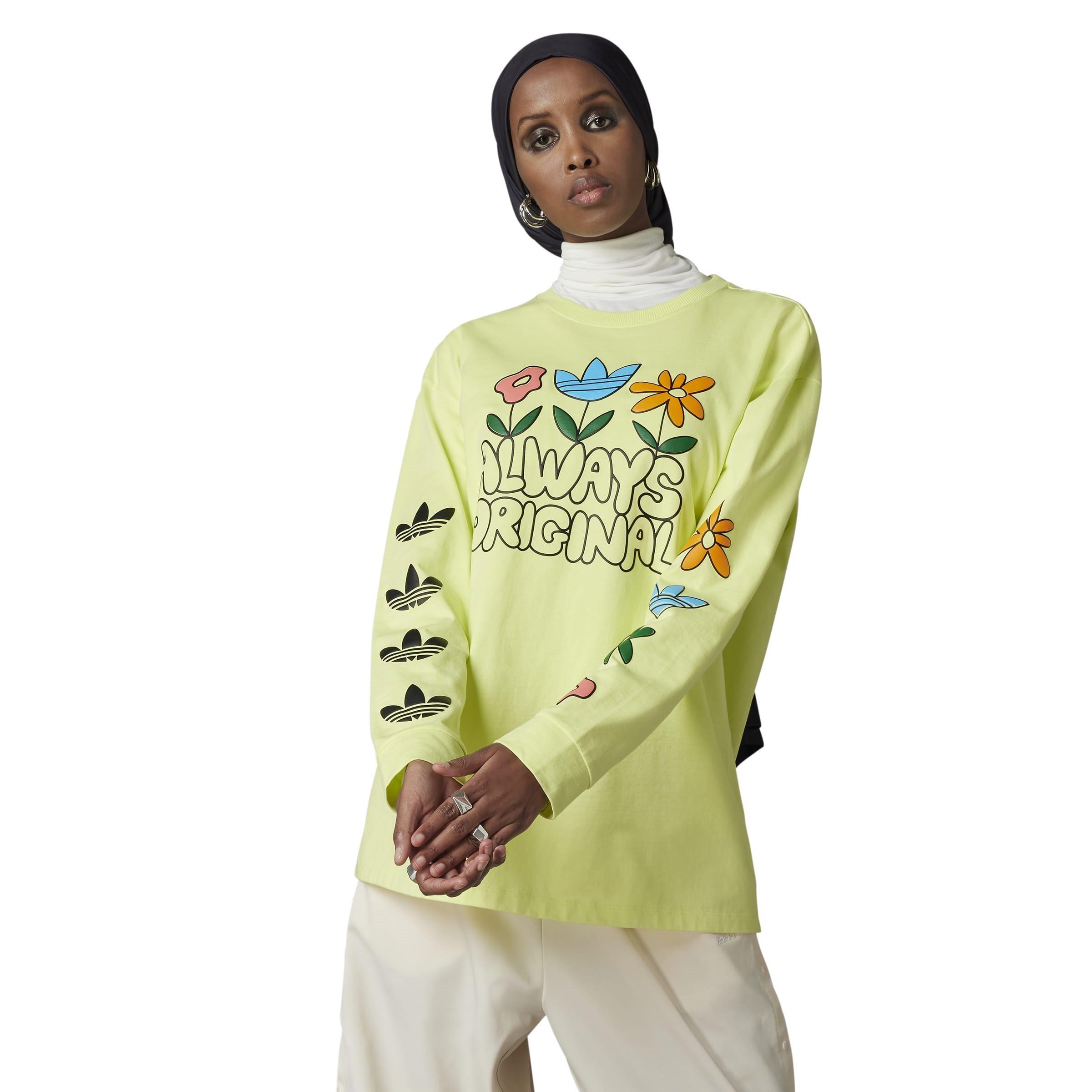 adidas Originals Women's Graphic Long Sleeve T-Shirt | Cruise Fashion
