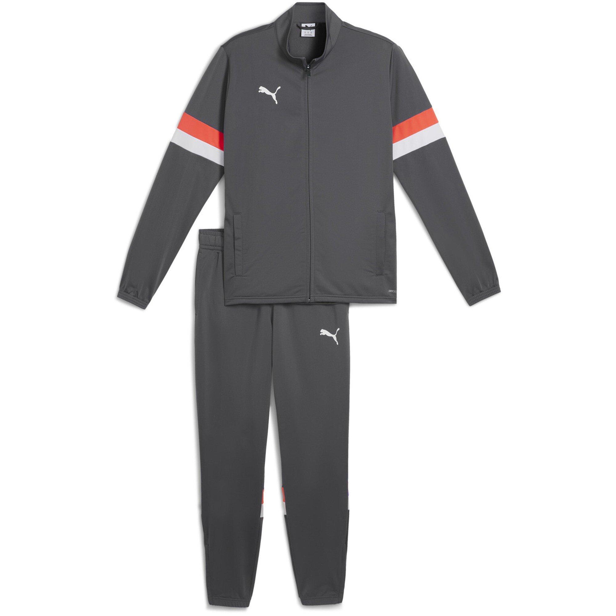 Cool Dark Gray - Puma - Men's Piping Tracksuit - 1