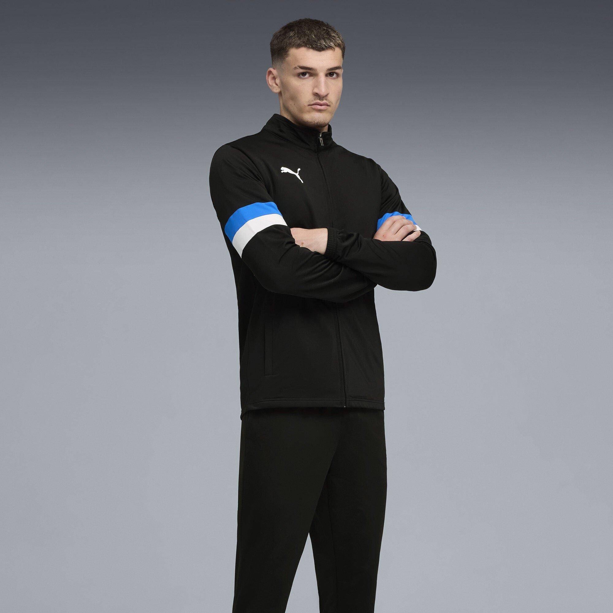 Black/Wh - Puma - Men's Piping Tracksuit - 5