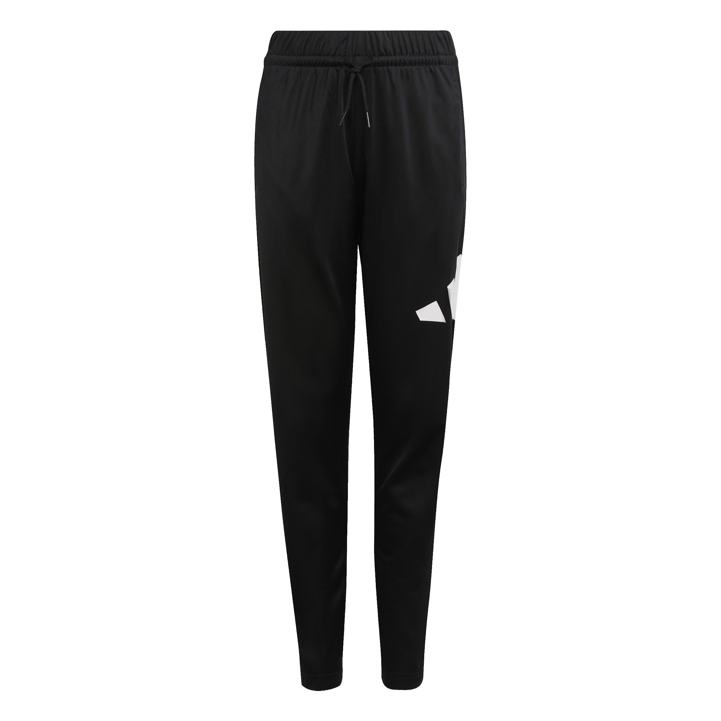 Negro/Blanco - adidas - Linea Poly Tracksuit Juniors - 8