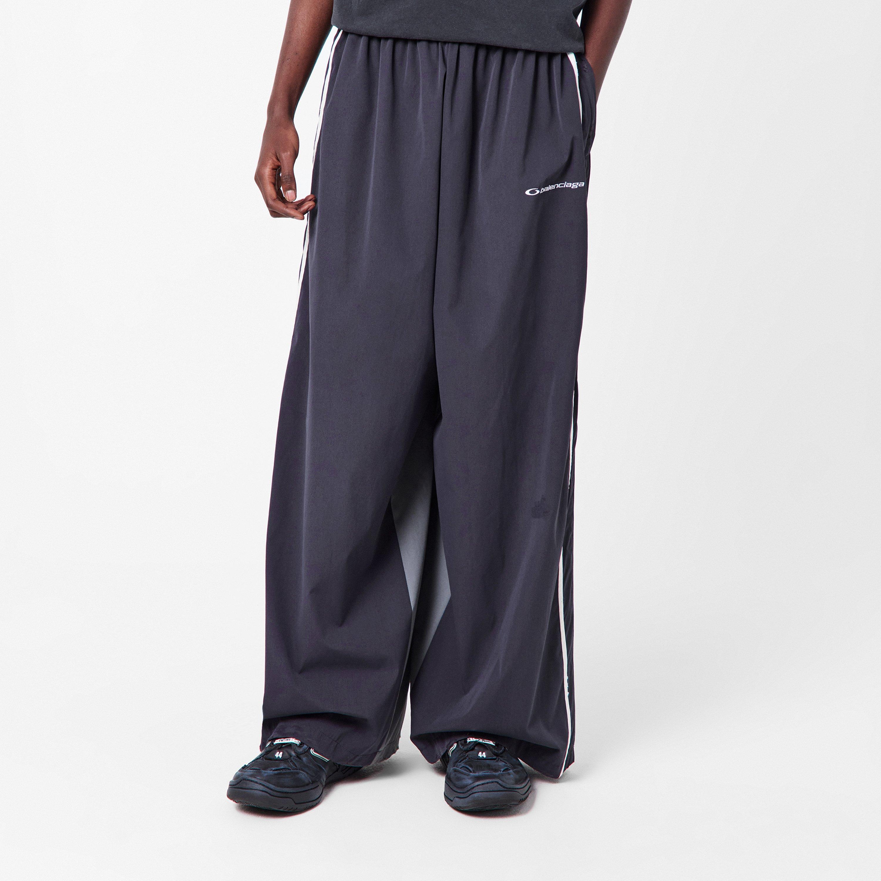 Black/Grey - Balenciaga - Men's Poly Tracksuit - 3