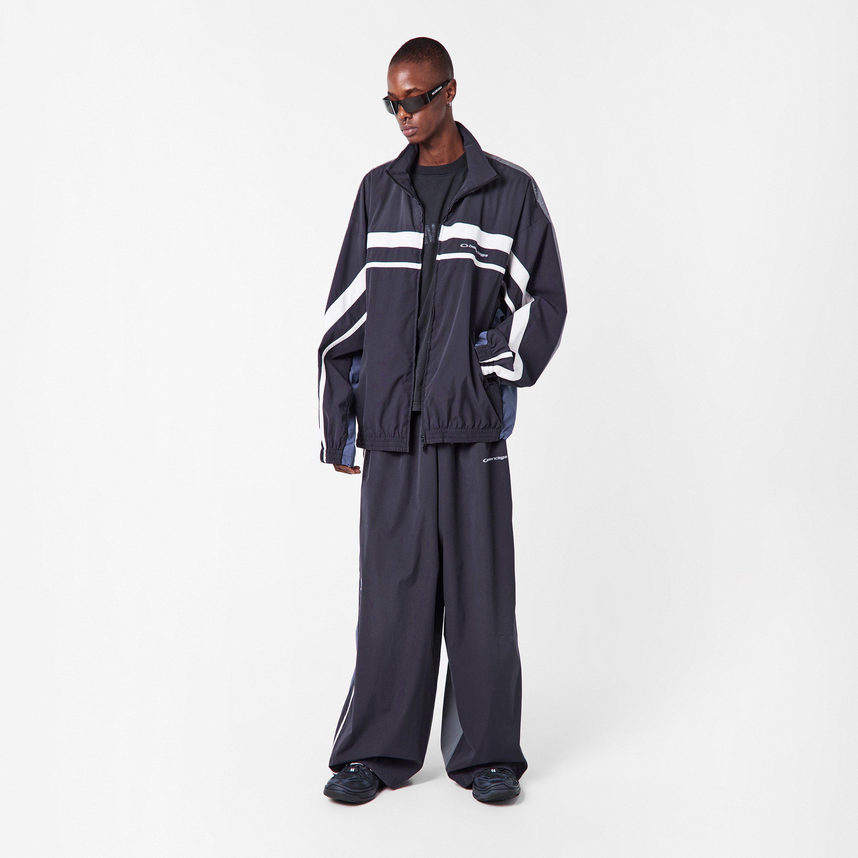 Black/Grey - Balenciaga - Men's Poly Tracksuit - 6
